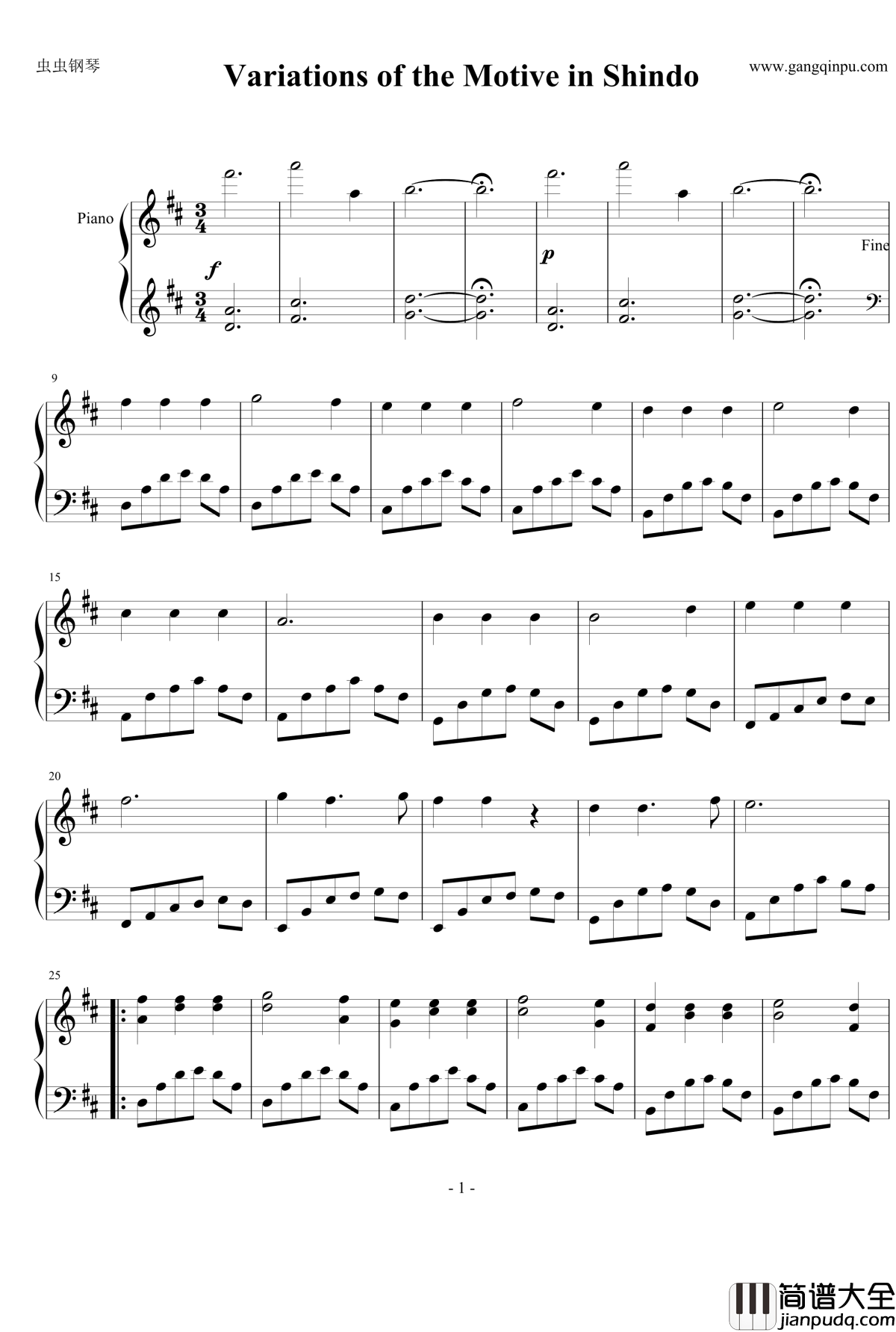 Variations_of_the_Motive_in_Shindo钢琴谱_神童
