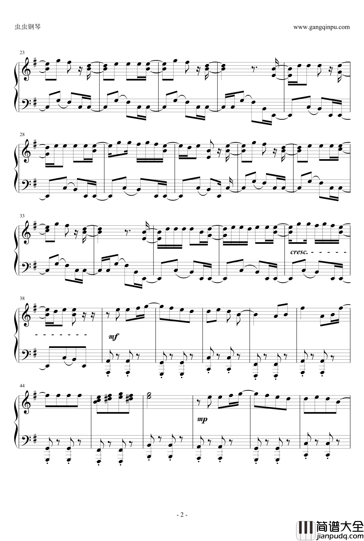 リンネ钢琴谱_piano.ver_ハチ