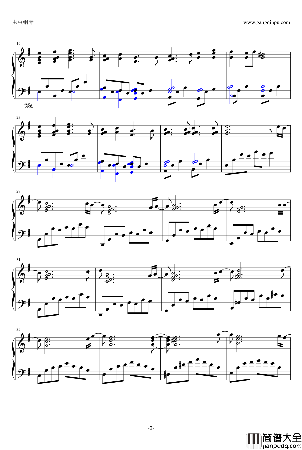 かけがえのないあなたへ钢琴谱_月野そ