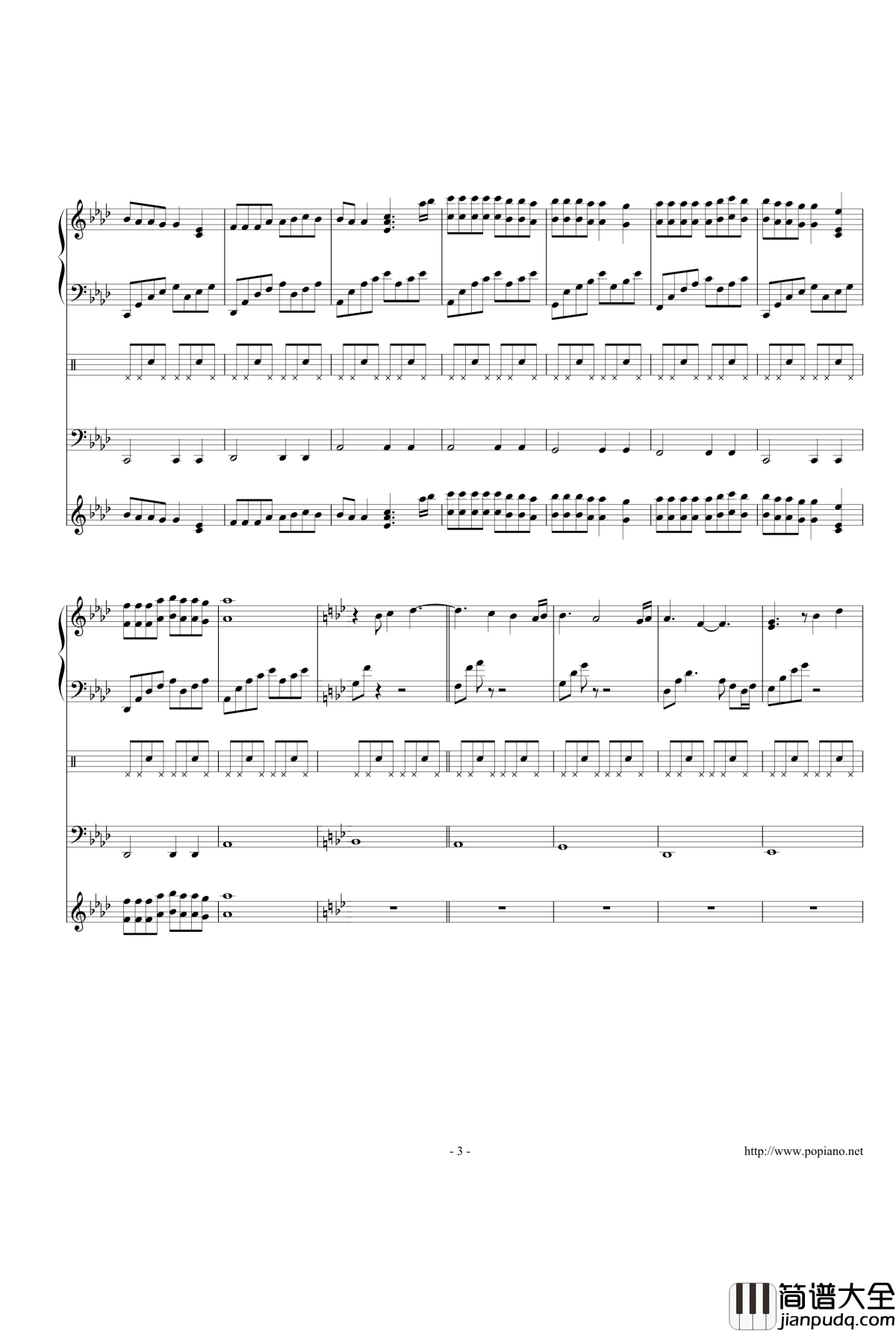 静钢琴谱_652674386