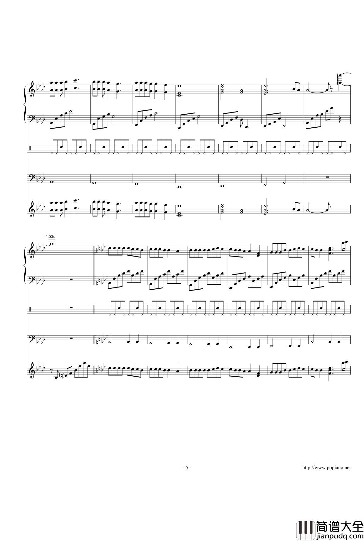 静钢琴谱_652674386