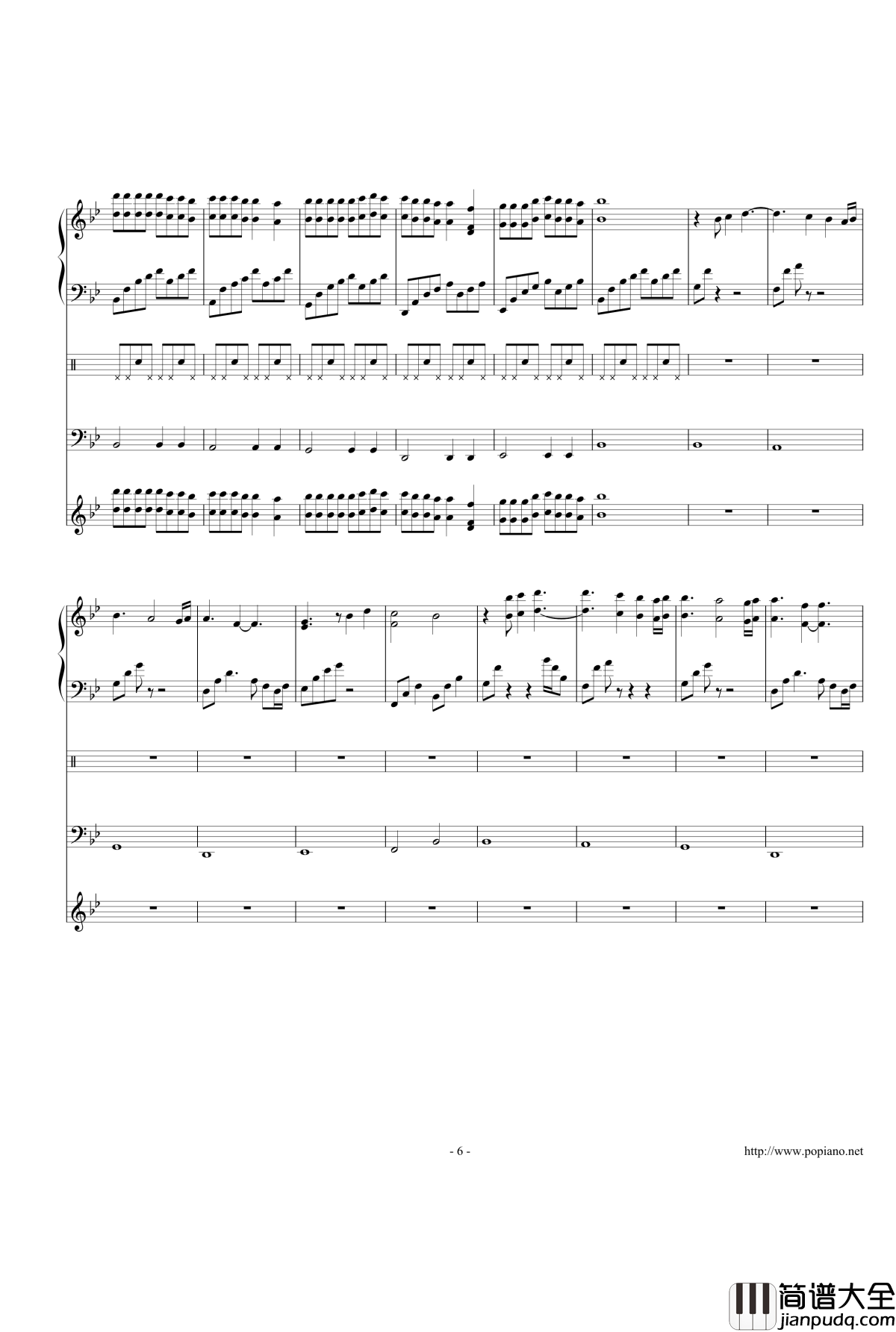 静钢琴谱_652674386