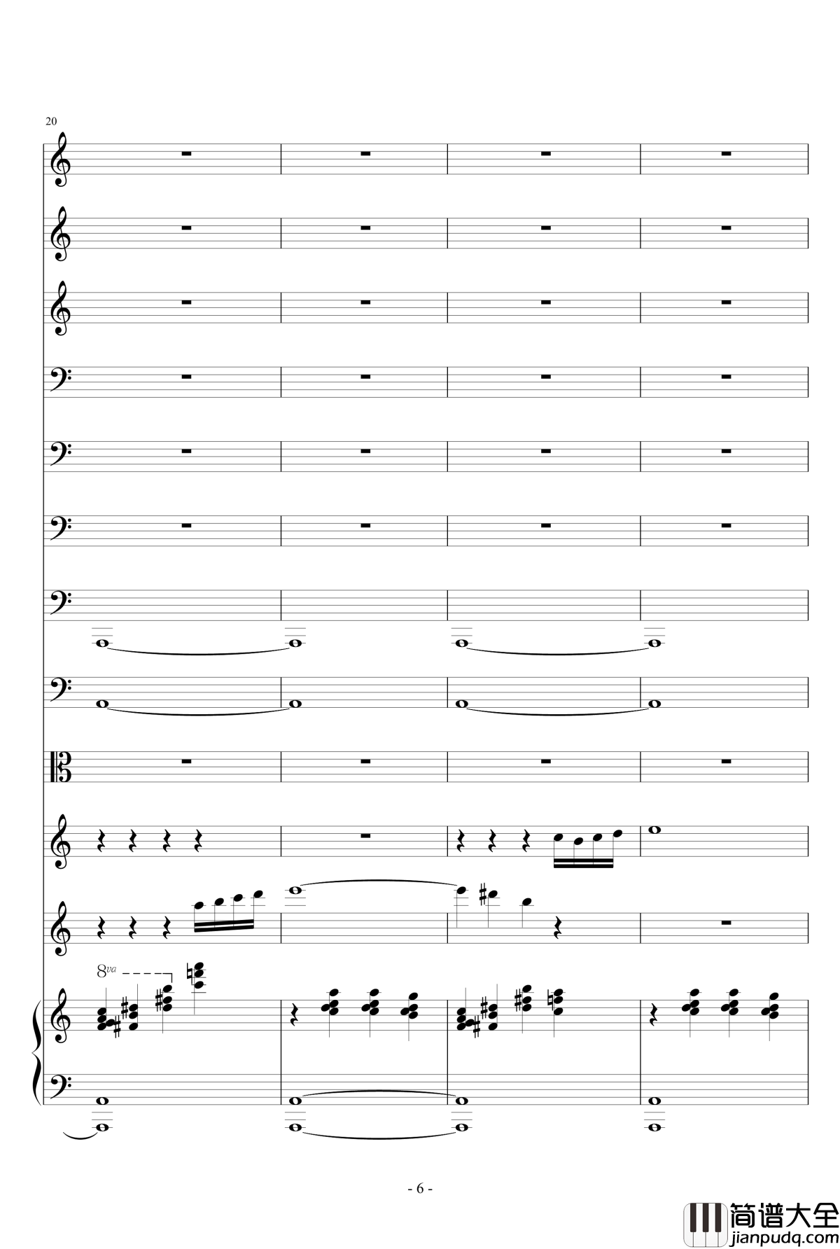 Rei_I钢琴谱_新世纪福音战士