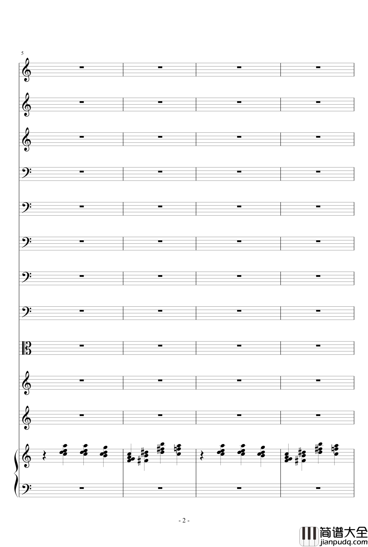 Rei_I钢琴谱_新世纪福音战士