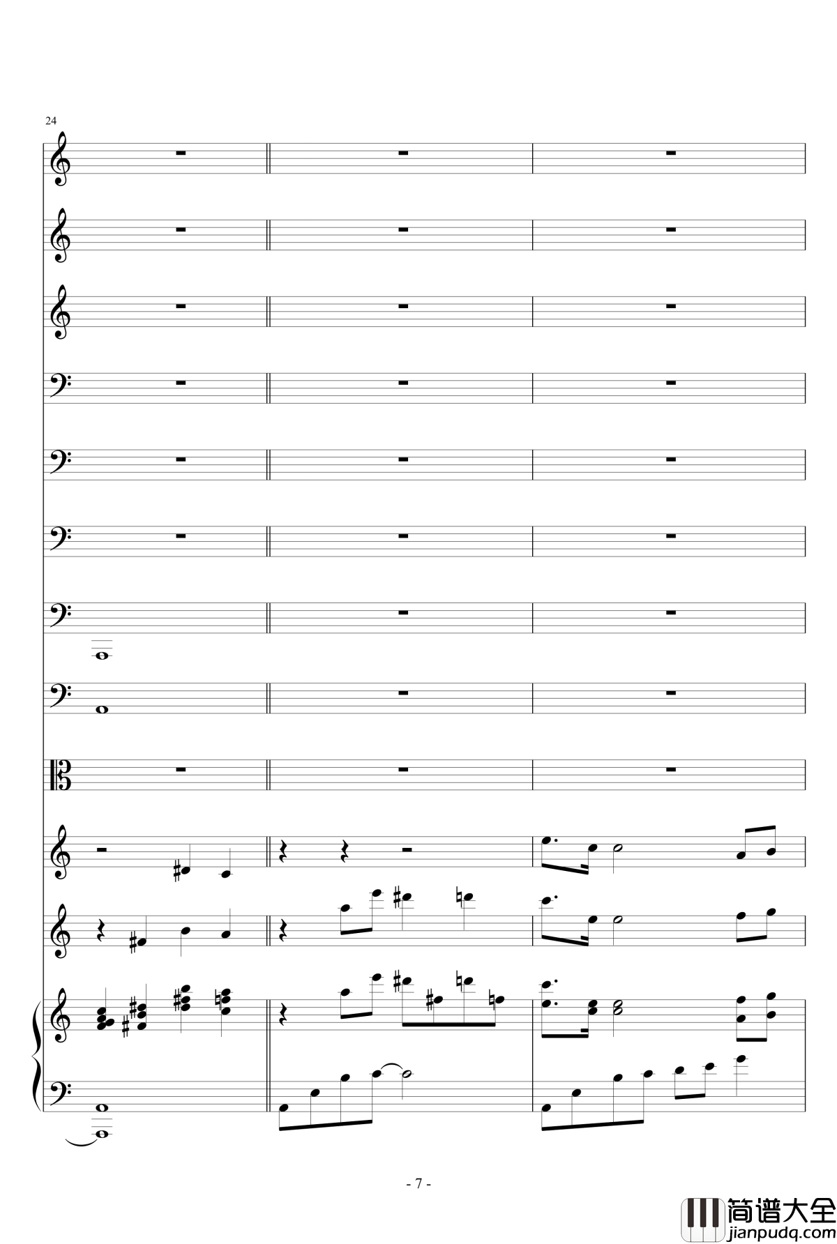 Rei_I钢琴谱_新世纪福音战士