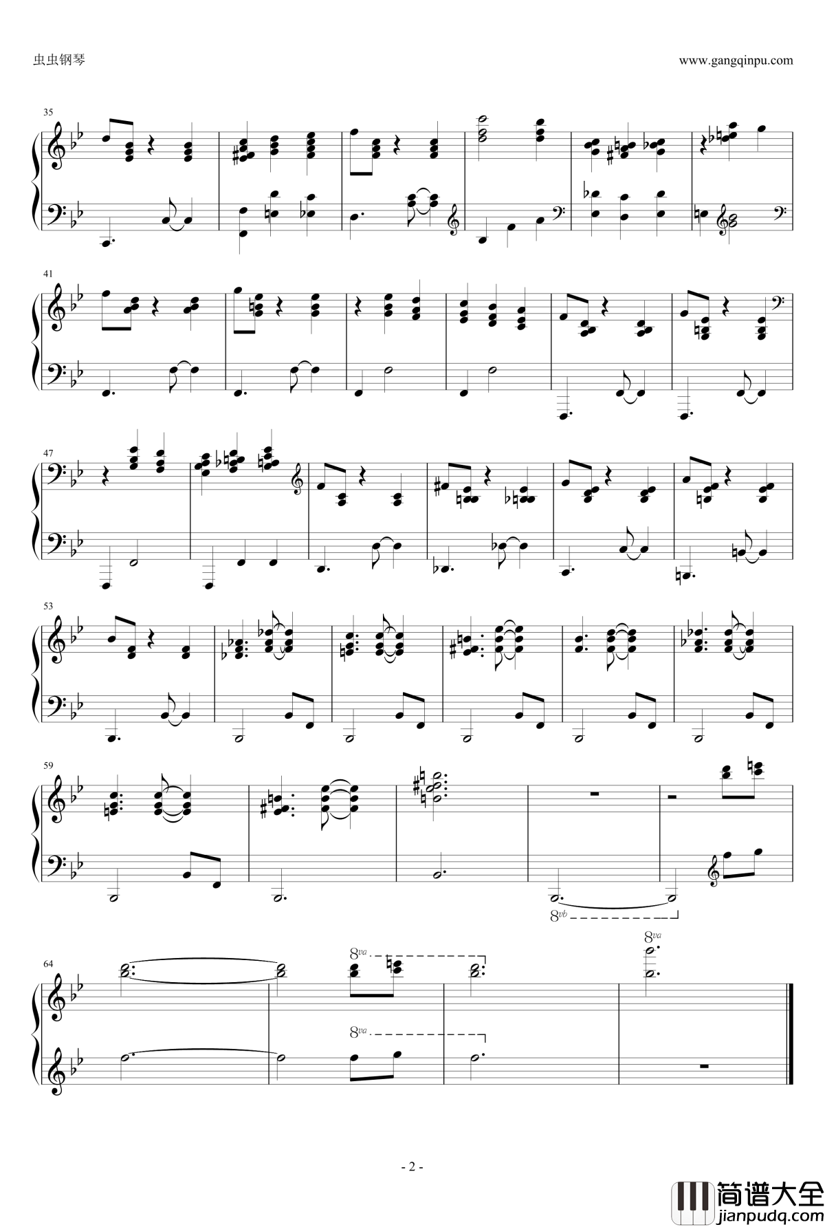 Someday_My_Prince_Will_Come钢琴谱_王滨版_Barbra_Streisand