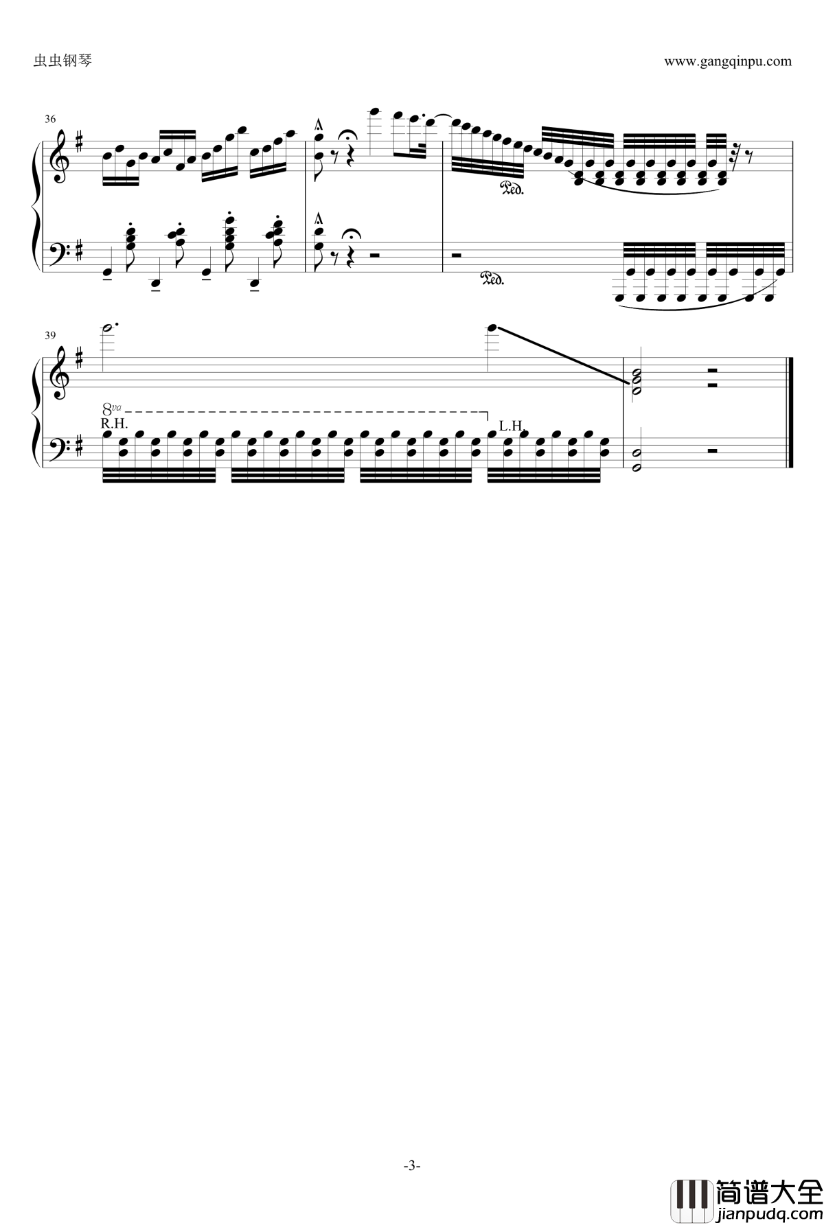 Accient_humourous钢琴谱_北平乐师