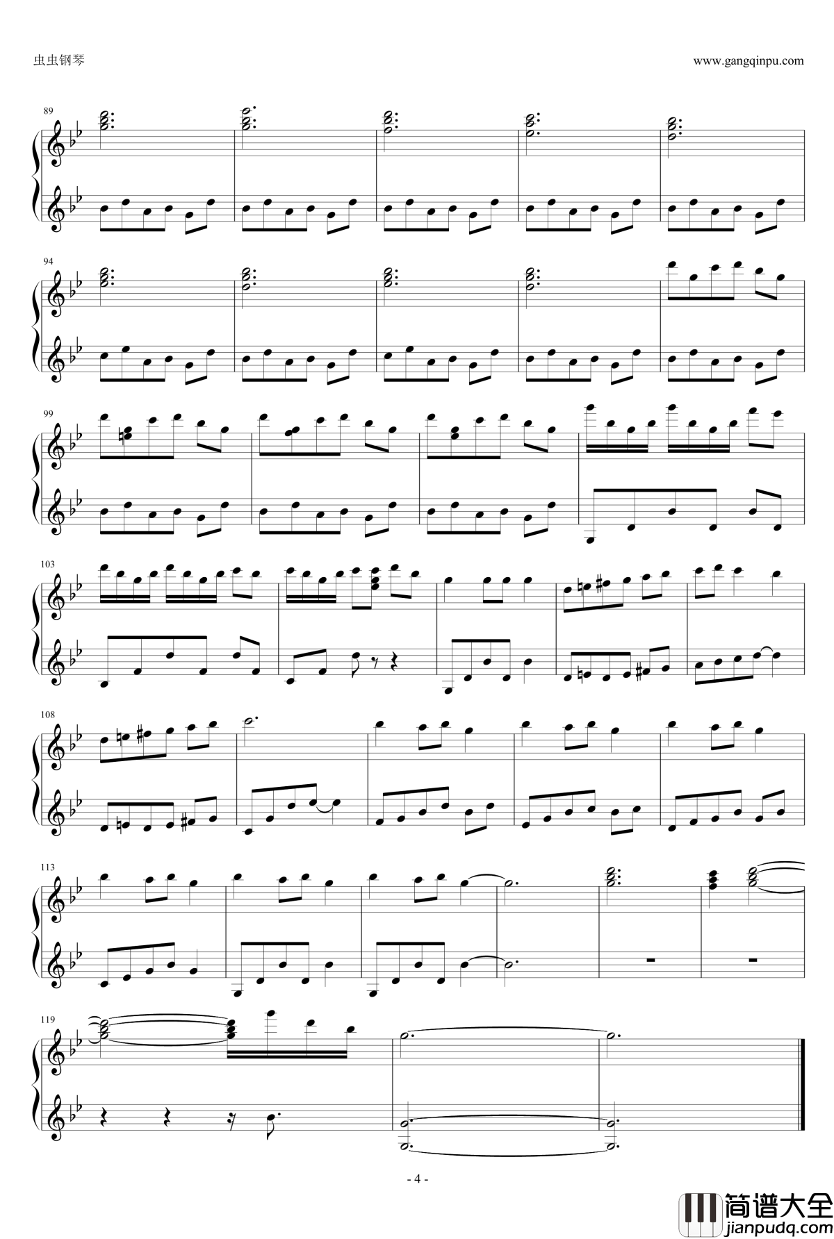 Carol_Of_The_Bells钢琴谱_钟声颂歌_Mykola_Dmytrovych_Leontovych