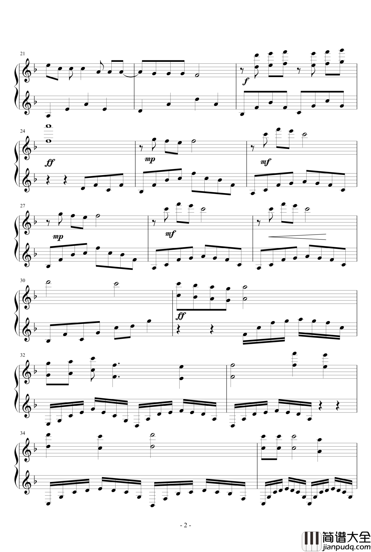 夕阳之下，回忆钢琴谱_海与舟