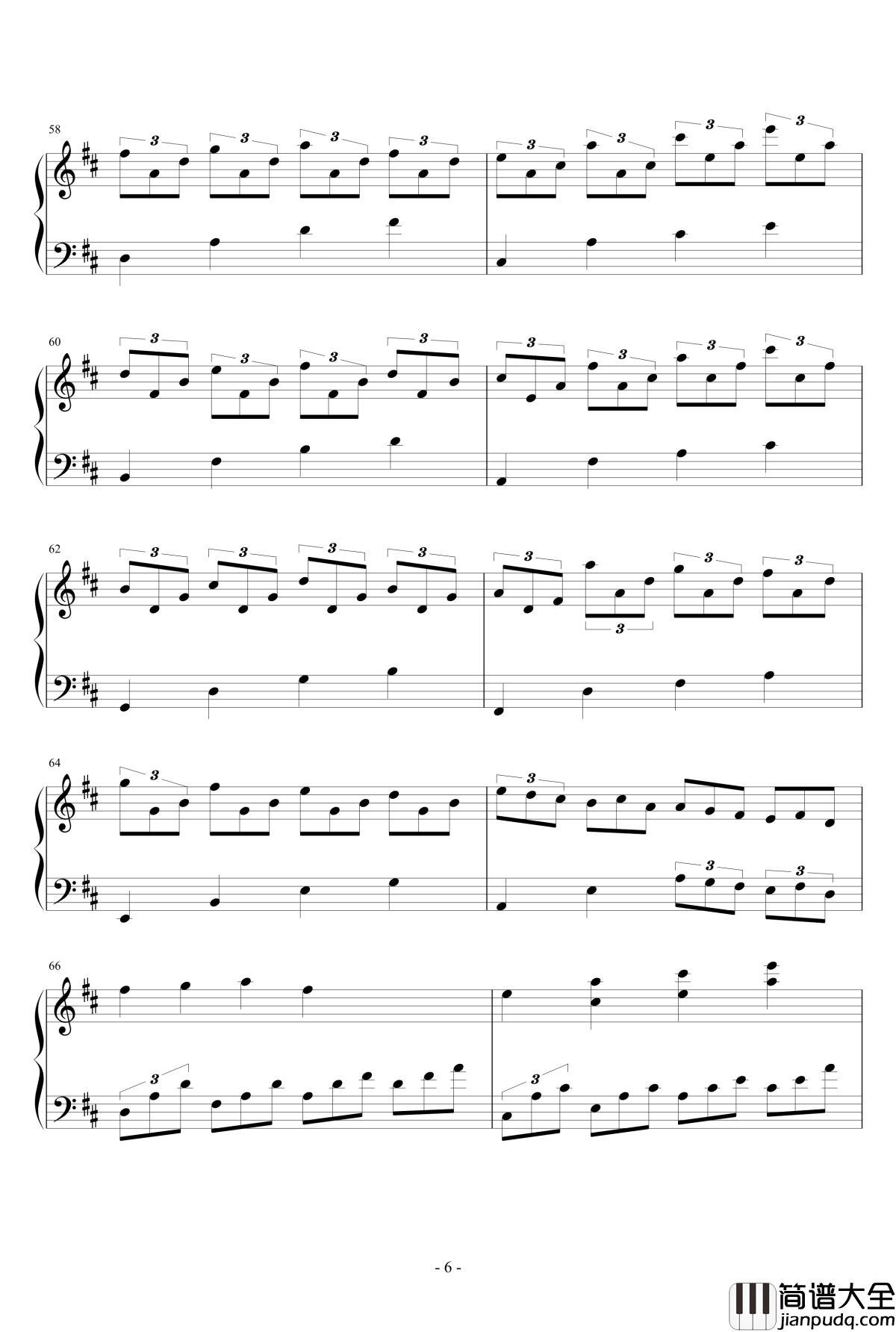 Leisure_Time钢琴谱_指尖的ゝ温柔