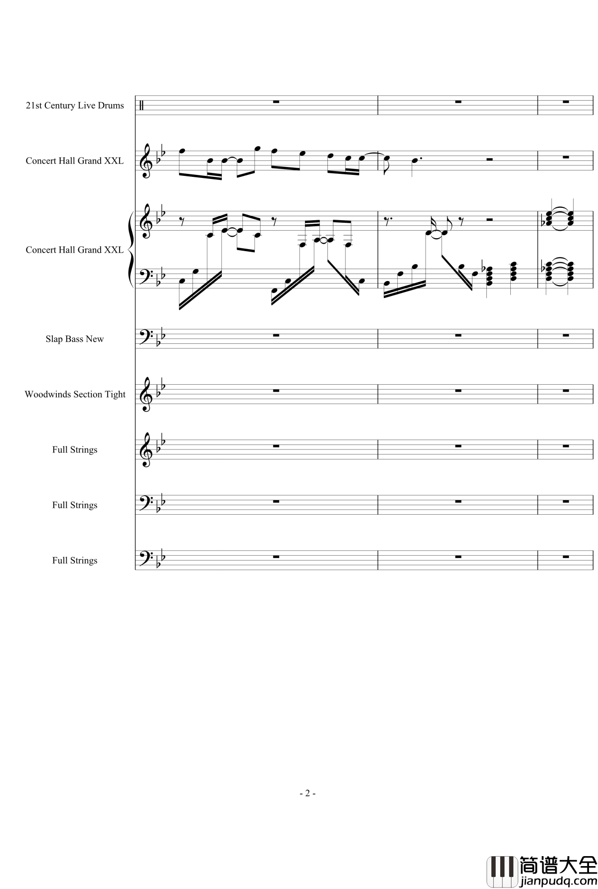 奇异的画廊钢琴谱_1154105477