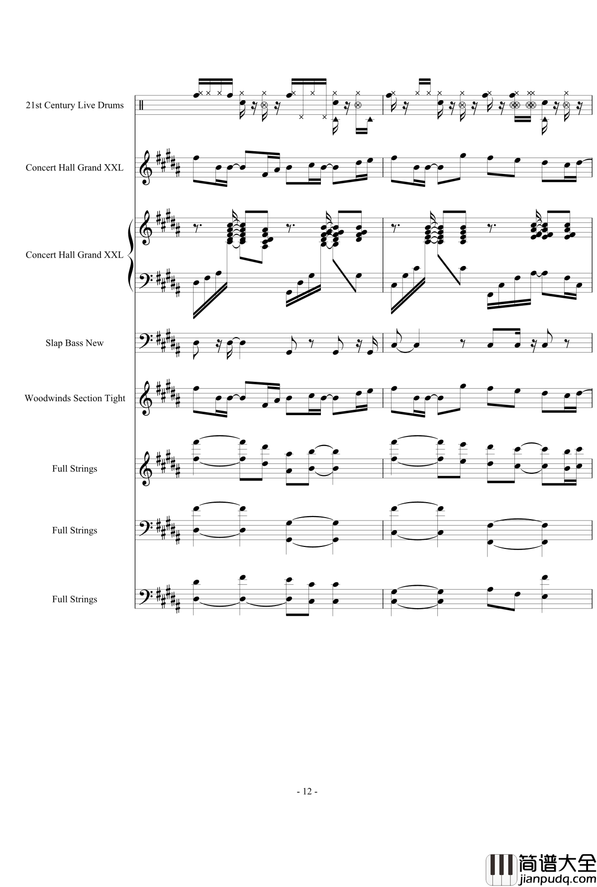 奇异的画廊钢琴谱_1154105477