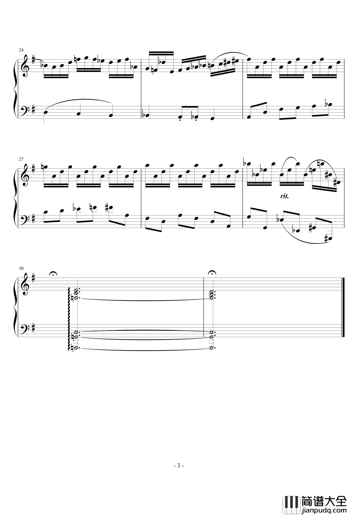 灵感的瞬间钢琴谱_对位曲_流行追梦人