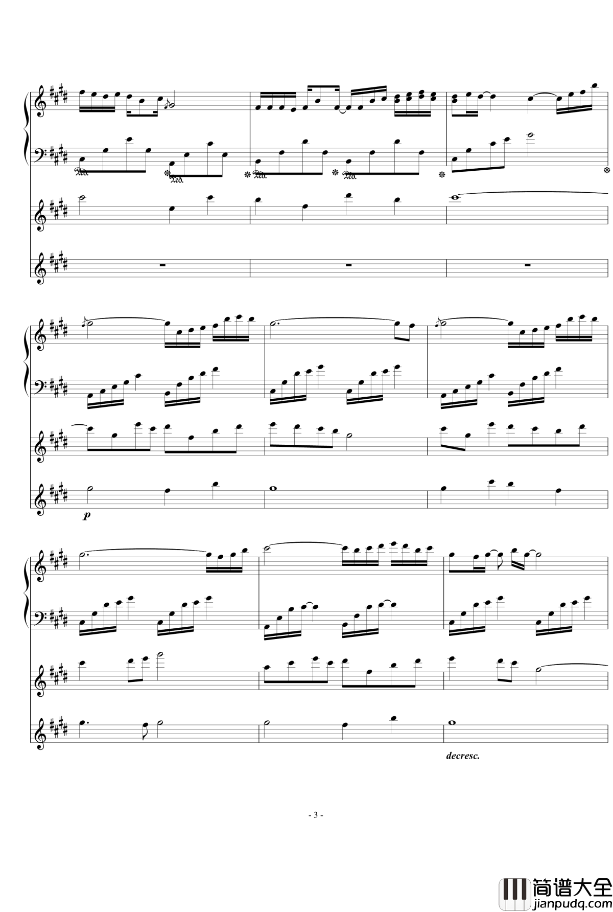 Night_Sky钢琴谱_2013_10_Remade_Ku.Klux.Klan