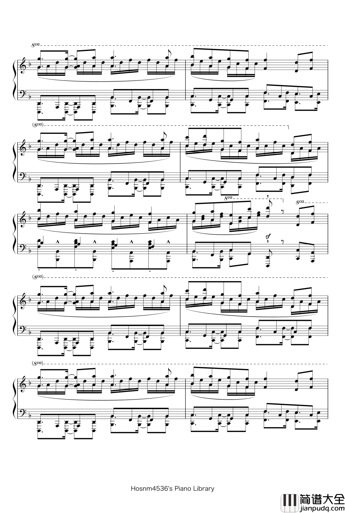 千本樱钢琴谱_娜娜X初音ミク