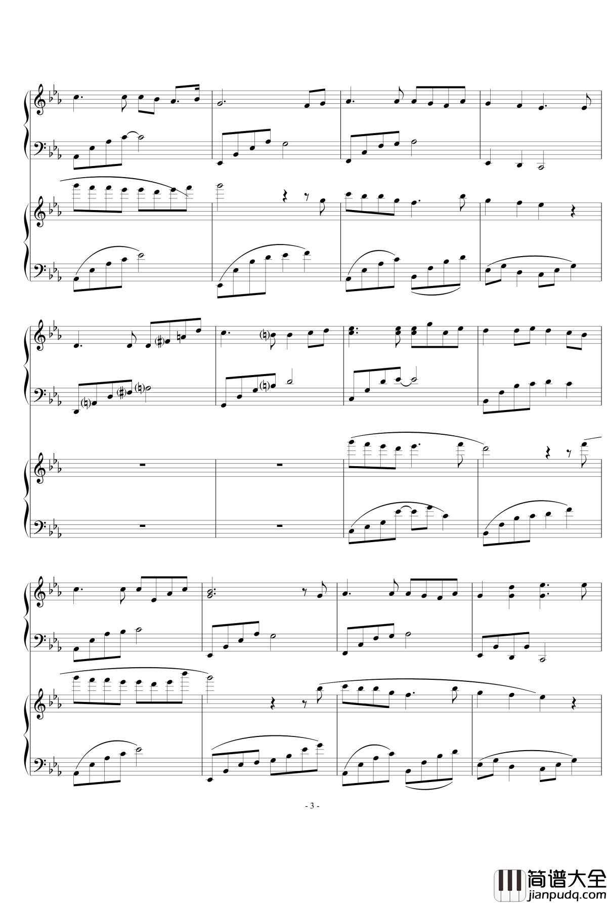 待到明日花香时钢琴谱_Dr_Hope