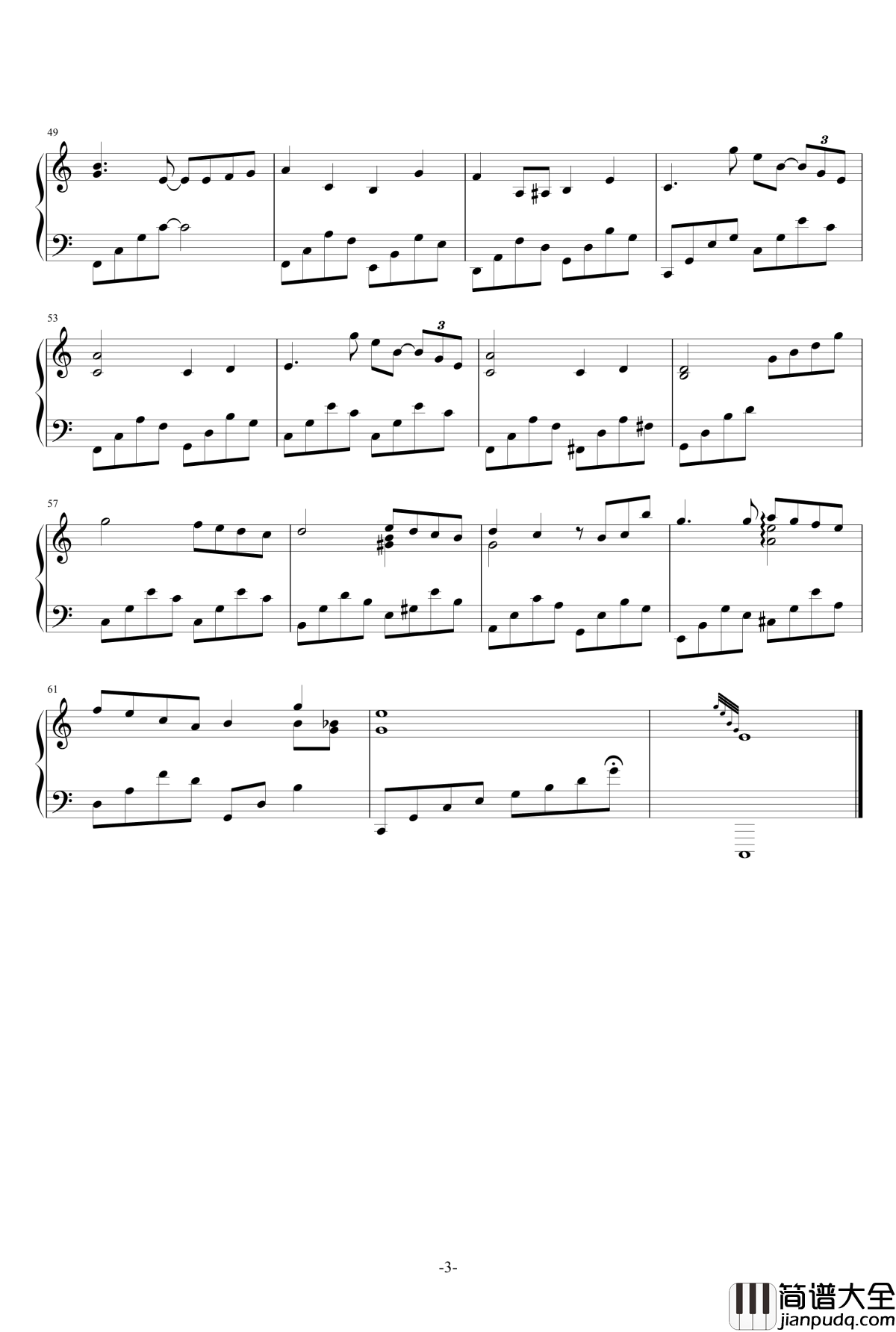 咖啡屋钢琴谱_乐之琴