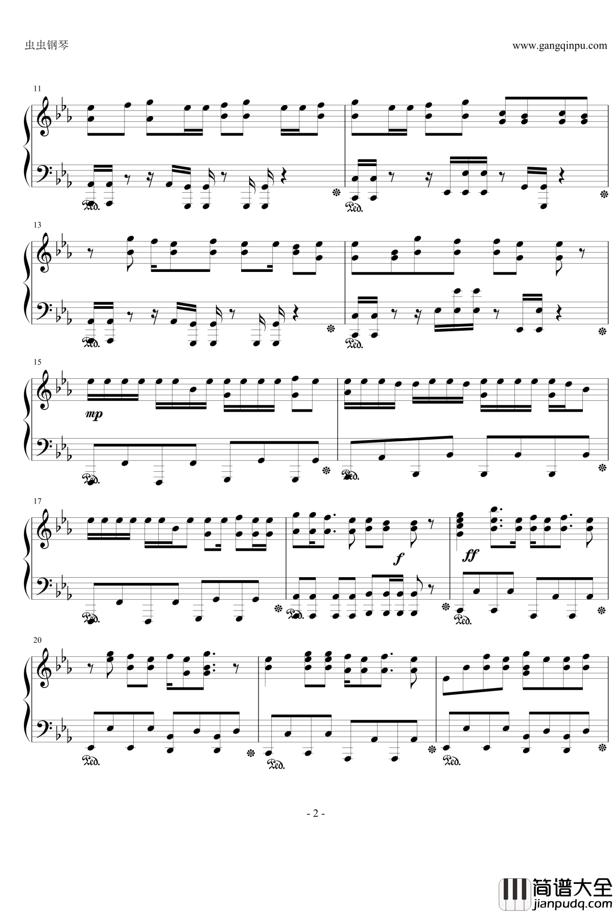 Some_Like_It_Hot钢琴谱_银魂ED17_サムライハート_SPYAIR