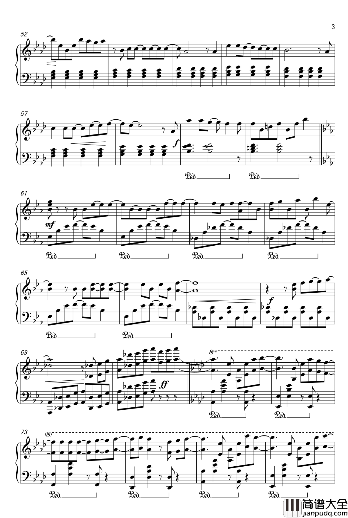 let_it_go钢琴谱_冰雪奇缘主题曲