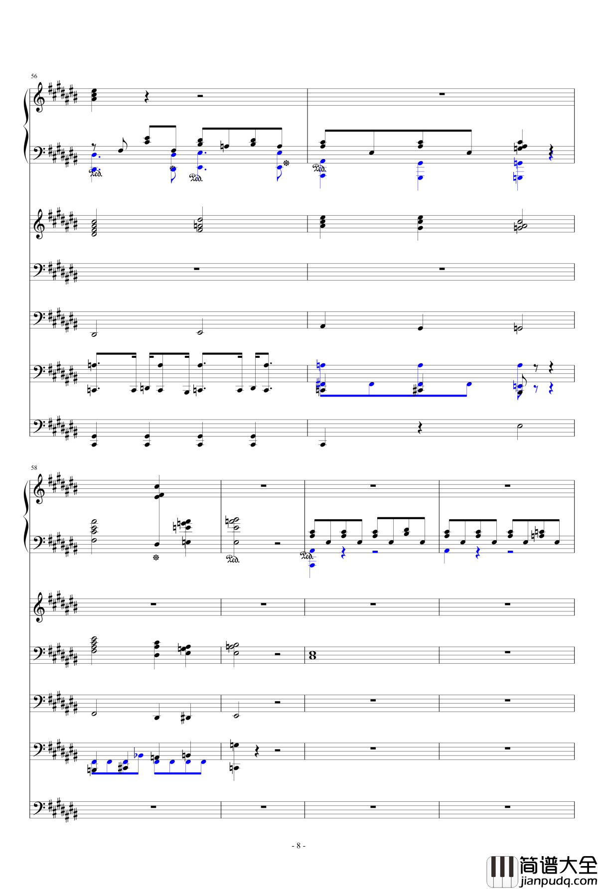 忧郁症患者钢琴谱_韩语_ellocz