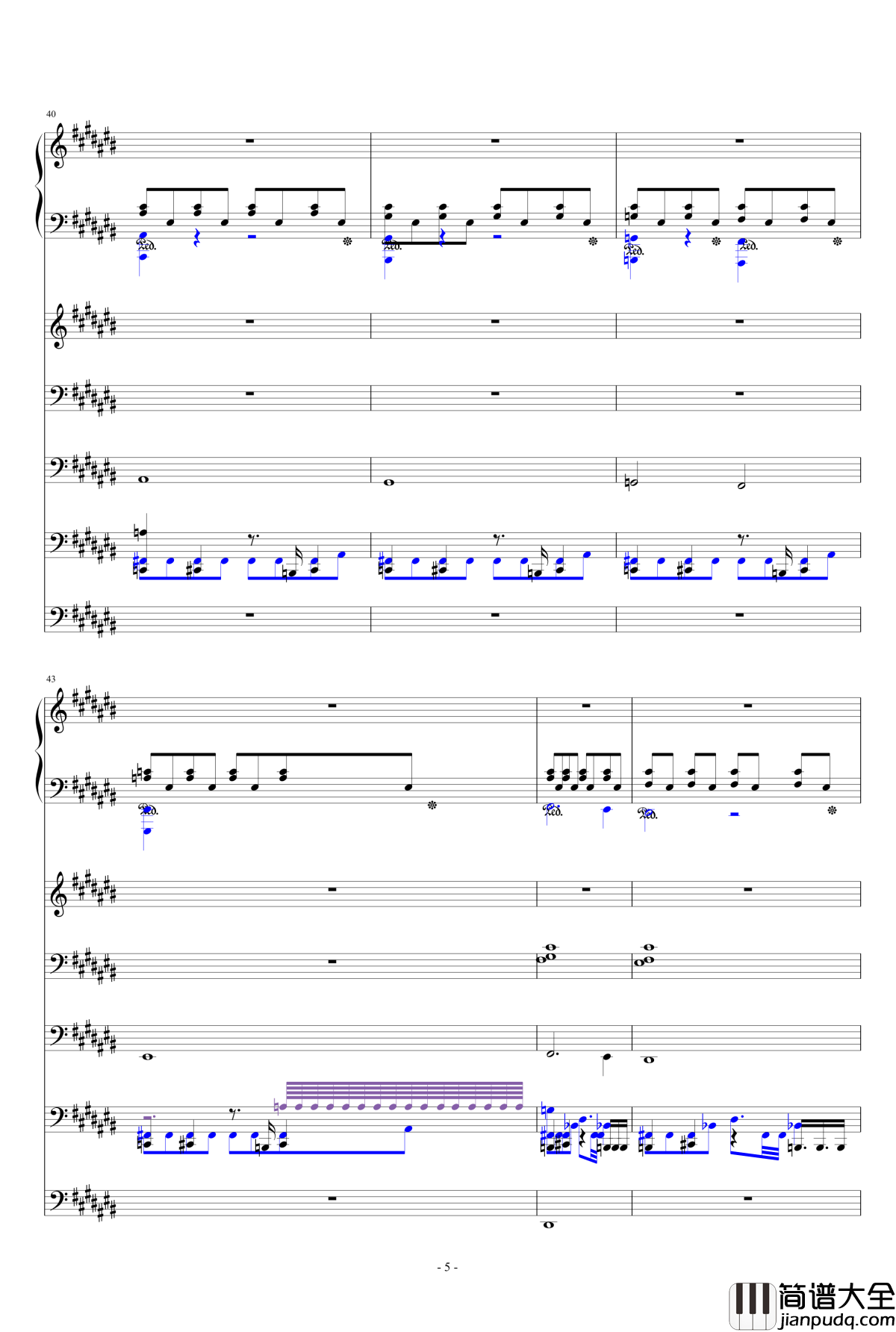 忧郁症患者钢琴谱_韩语_ellocz