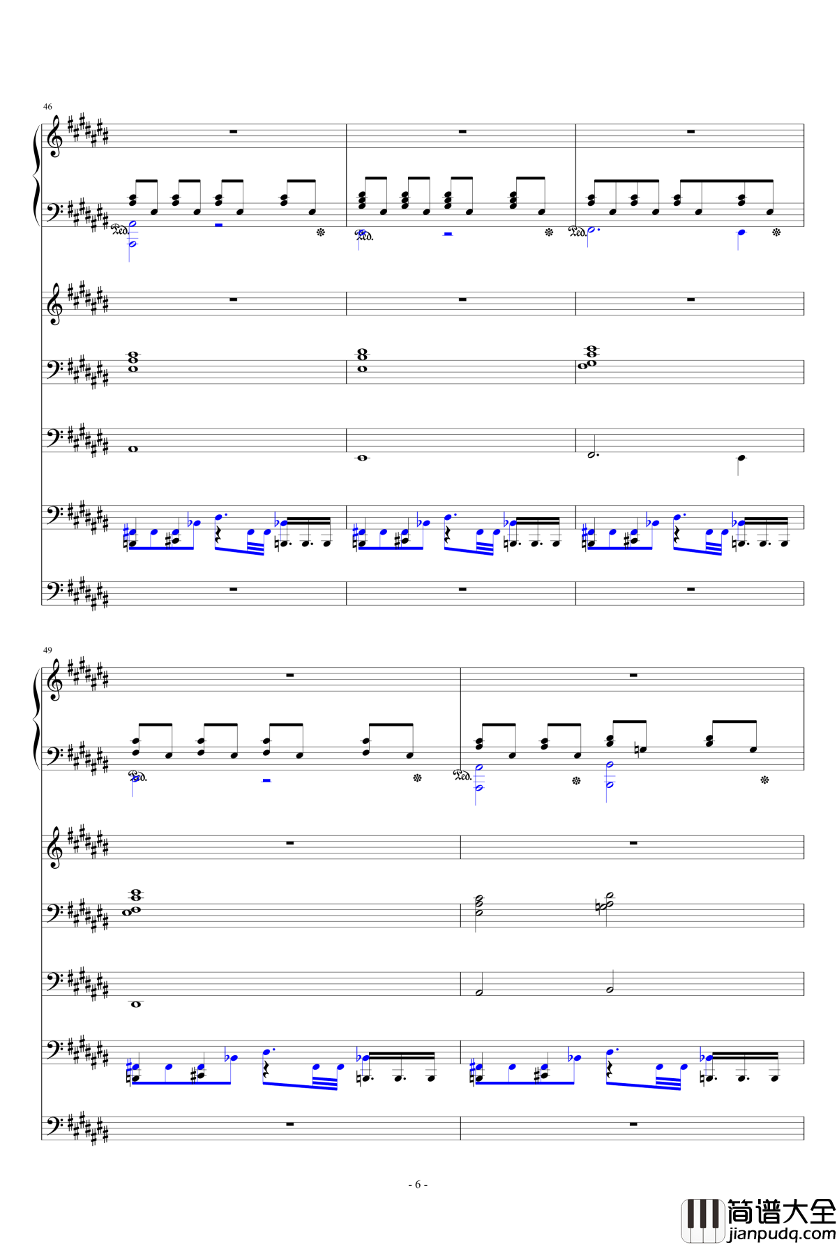 忧郁症患者钢琴谱_韩语_ellocz