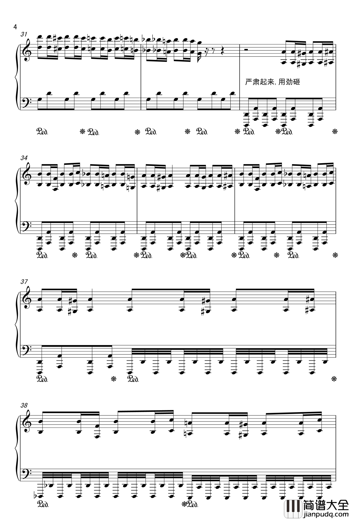 大侦探福尔摩斯钢琴谱_Hans_Zimmer