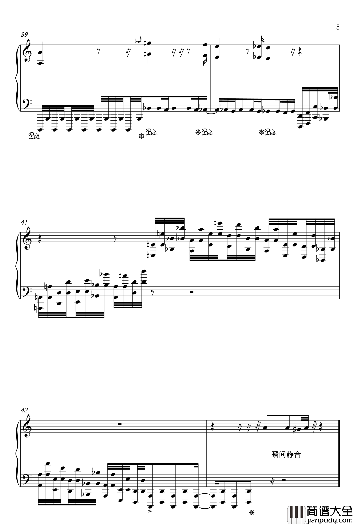 大侦探福尔摩斯钢琴谱_Hans_Zimmer