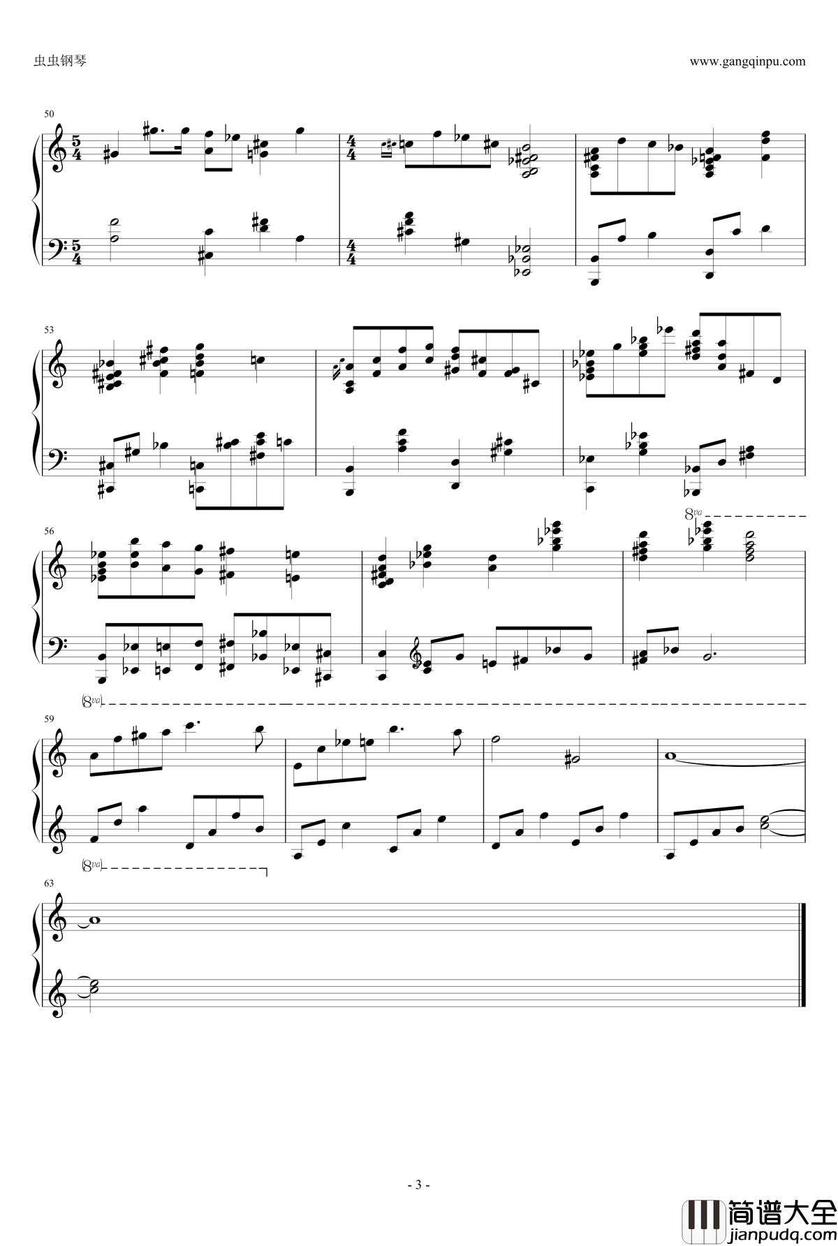 Russian_Lullaby钢琴谱_Eldar_Djangirov