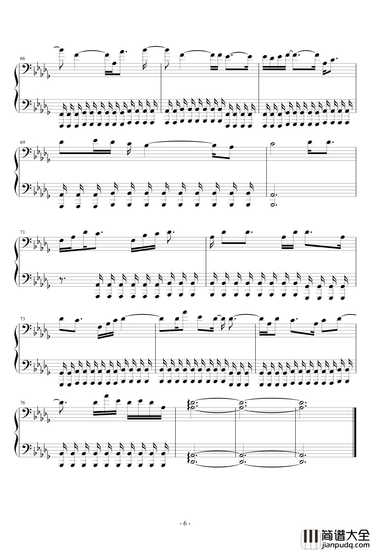 罪人钢琴谱_罪恶王冠