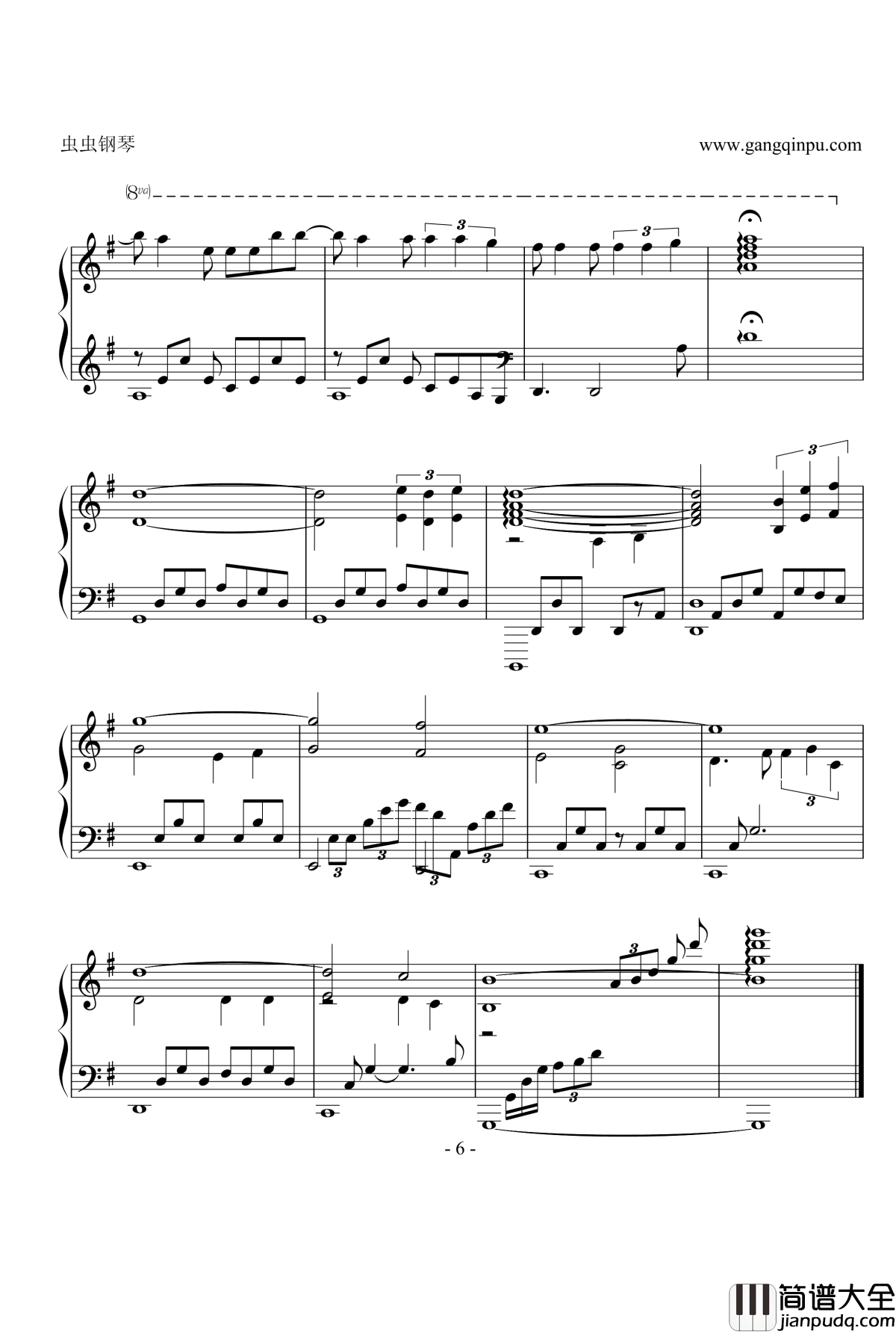 Jueves钢琴谱_La_Oreja_De_Van_Gogh