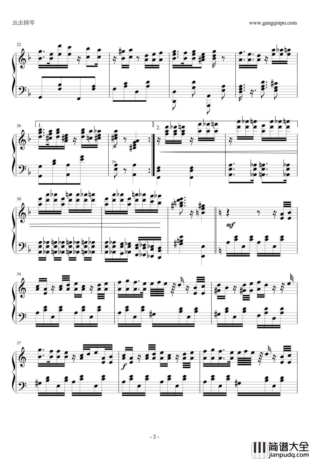 完美喜剧钢琴谱_18706805234