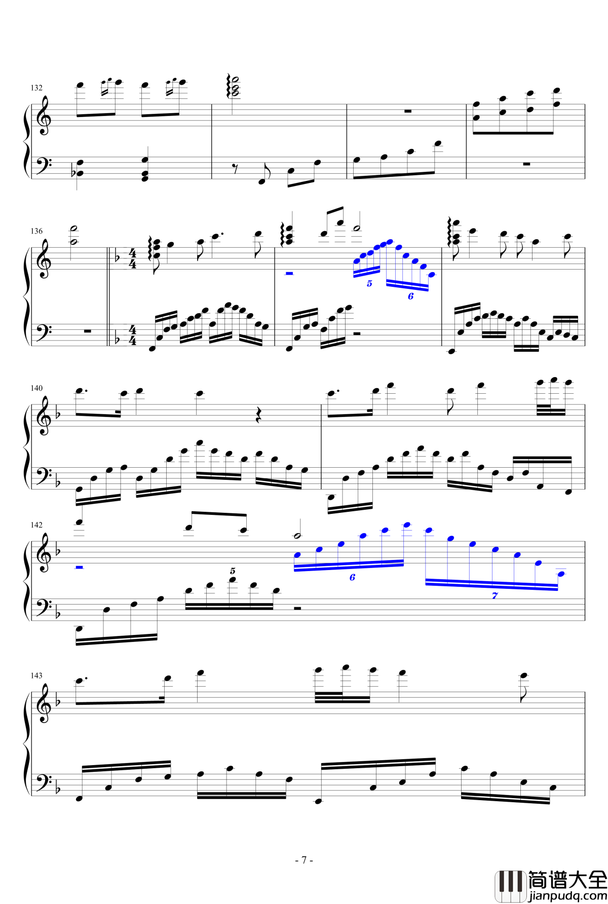 春节序曲钢琴谱_钢琴_x.i.杰