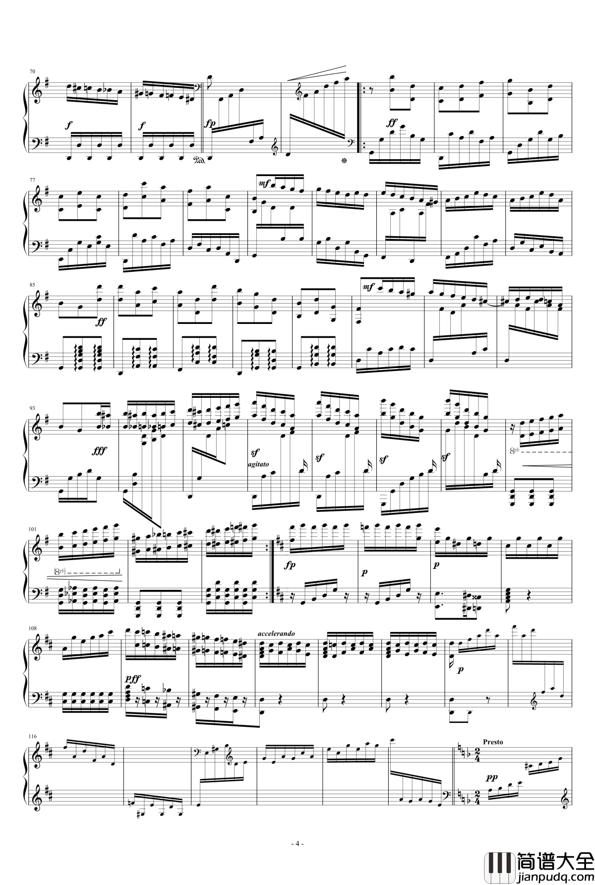 Etude.2钢琴谱_音乐盒1yh