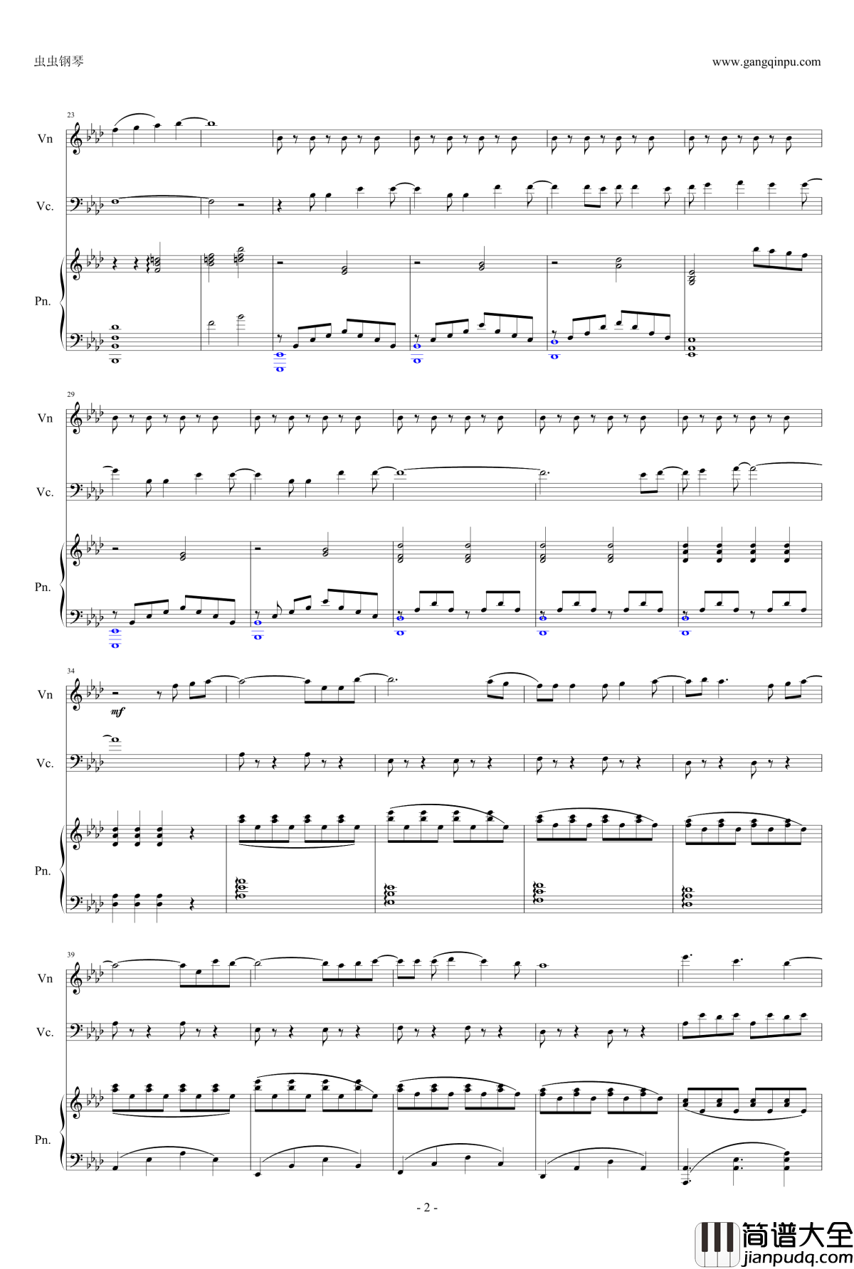 Let_it_go钢琴谱_Trio_冰雪奇缘