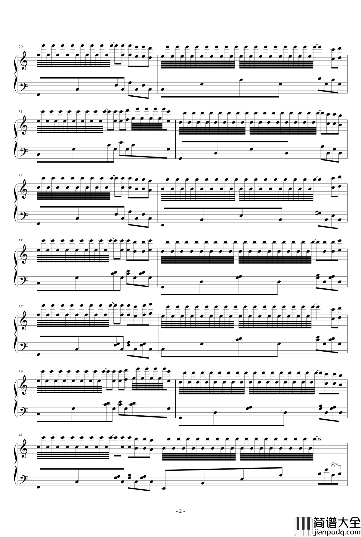 初春的黄昏钢琴谱_指尖的ゝ温柔