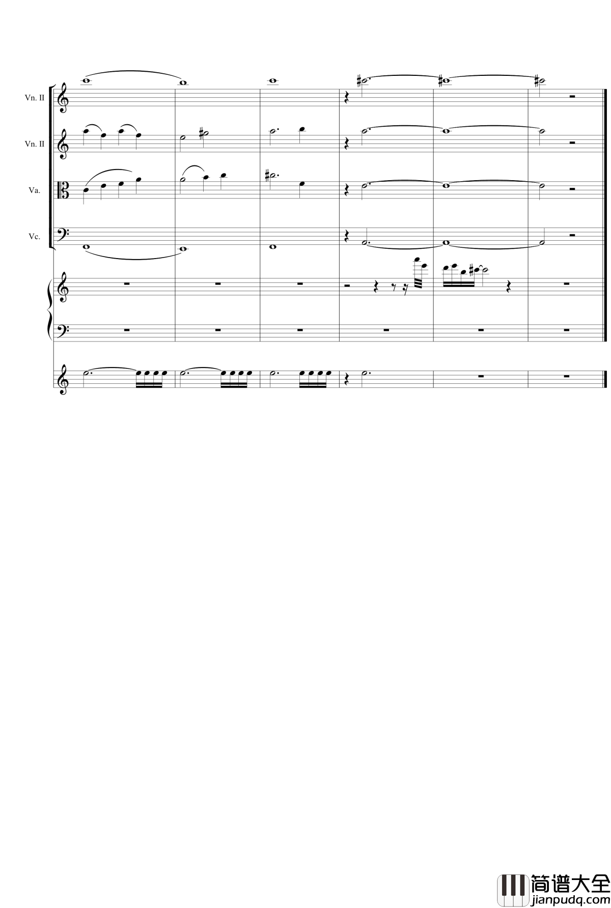 Here_Comes_The_Dawn钢琴谱_李方略