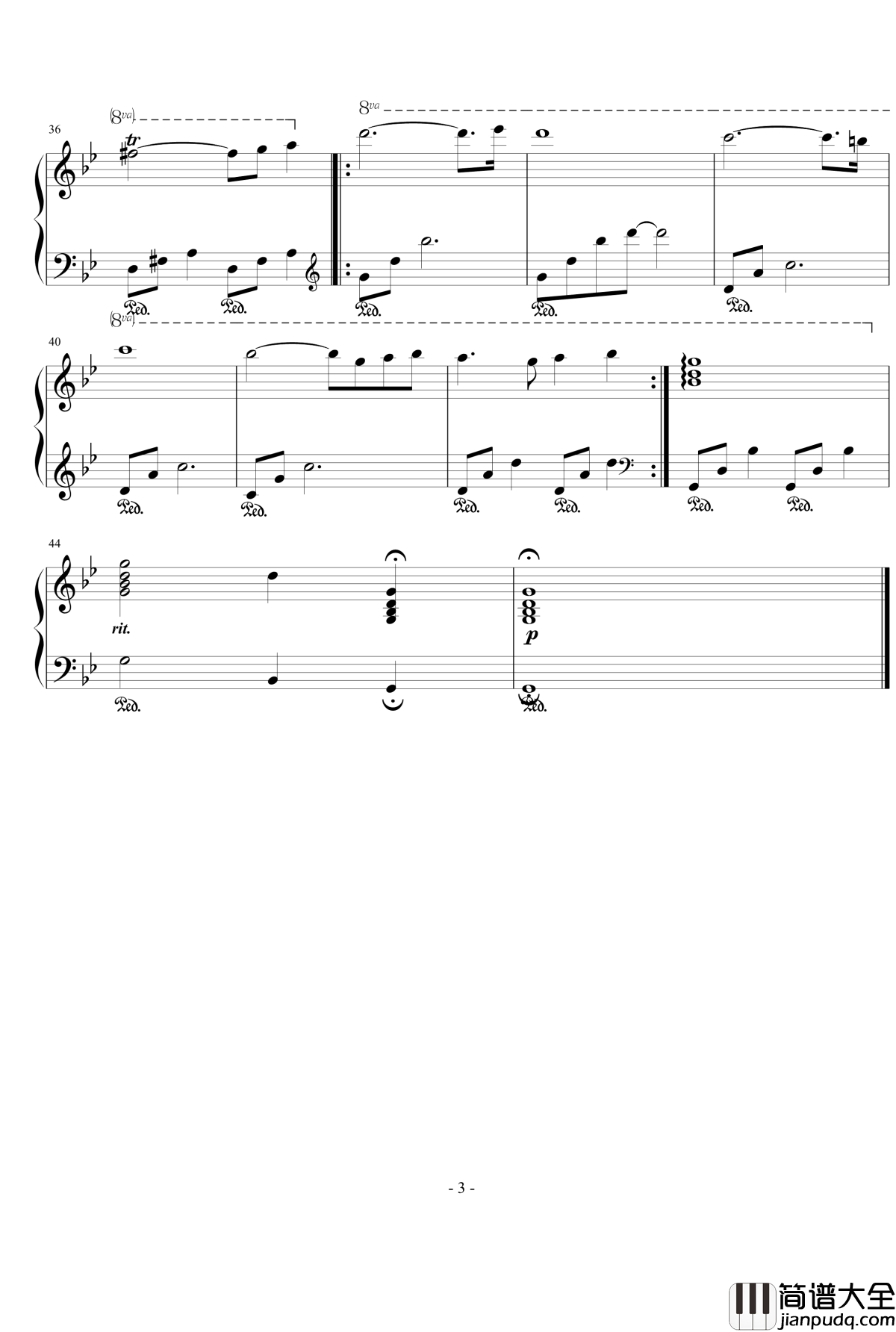 The_Silence_Night钢琴谱_rj20091403111