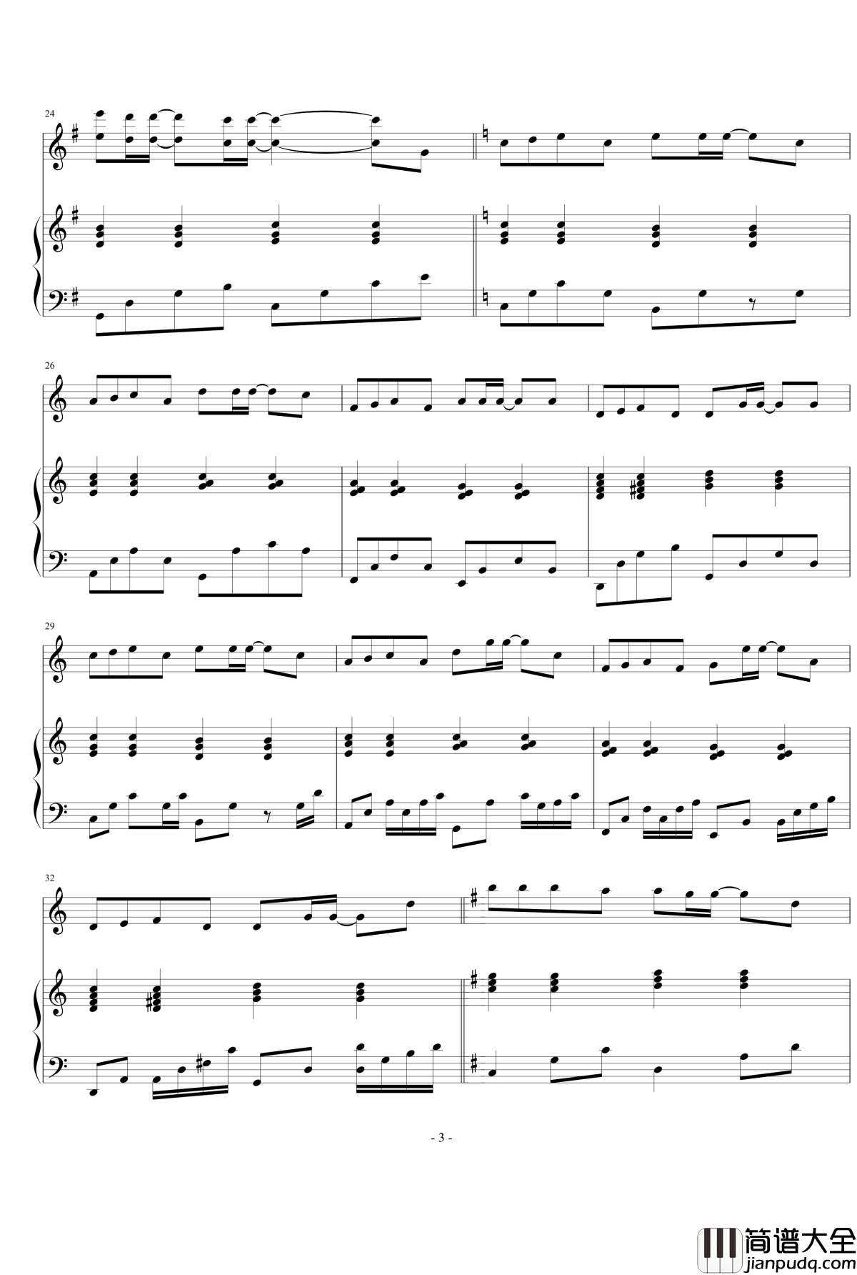 鼓动的旋律钢琴谱_1154105477