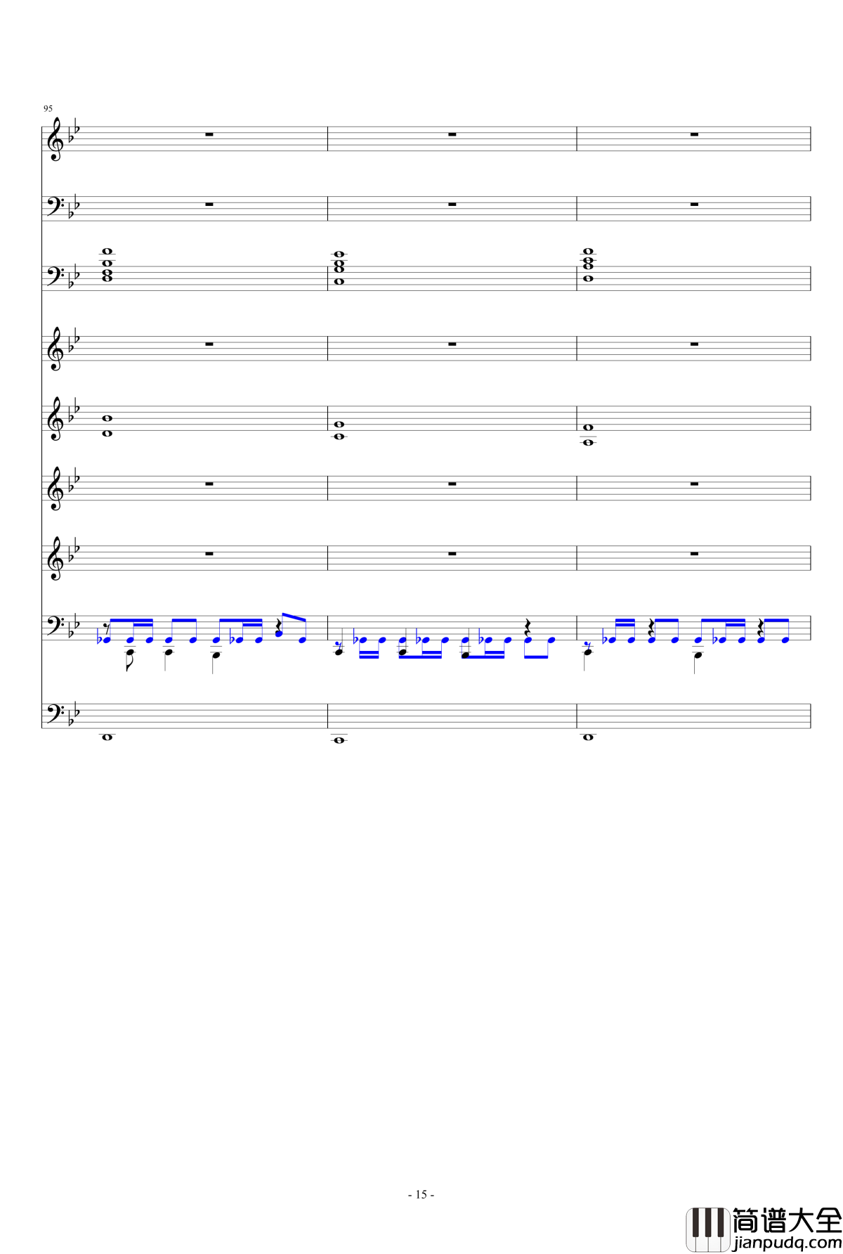 悄悄爱上一个人钢琴谱_ellocz