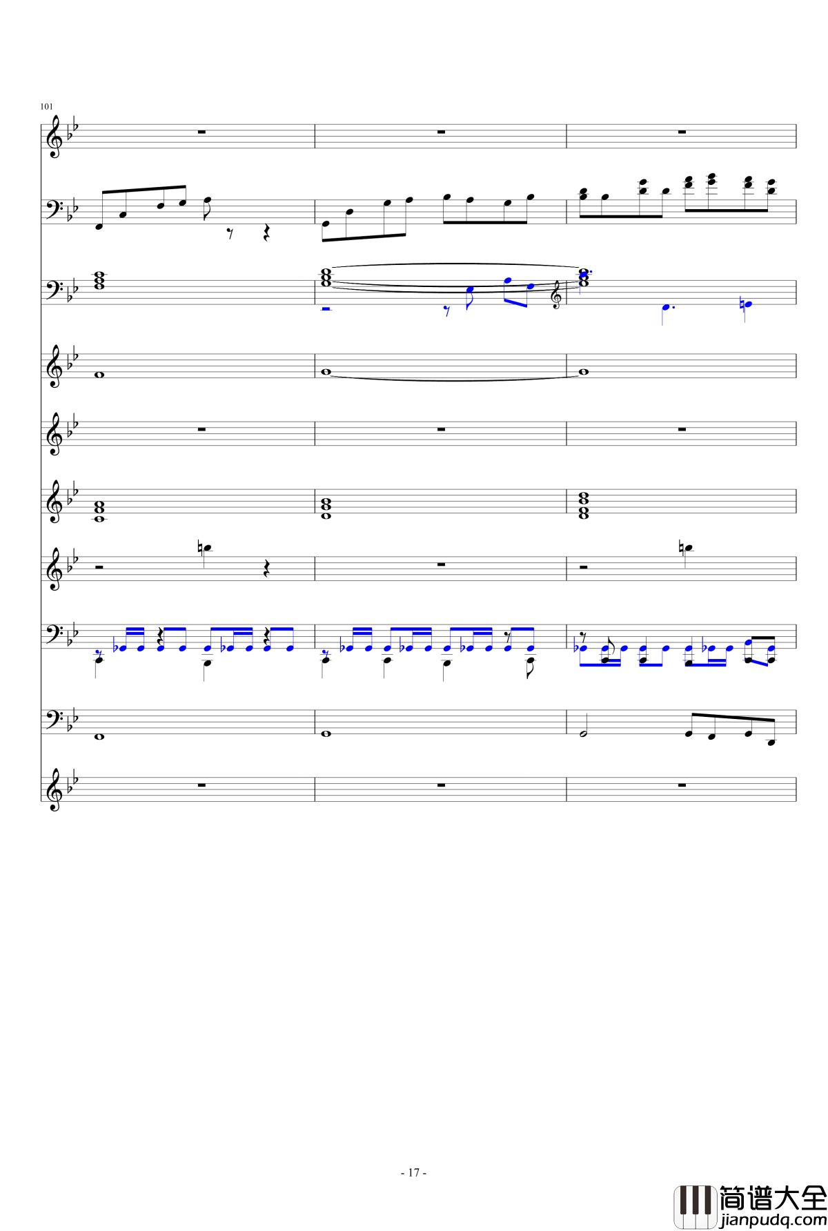 悄悄爱上一个人钢琴谱_ellocz