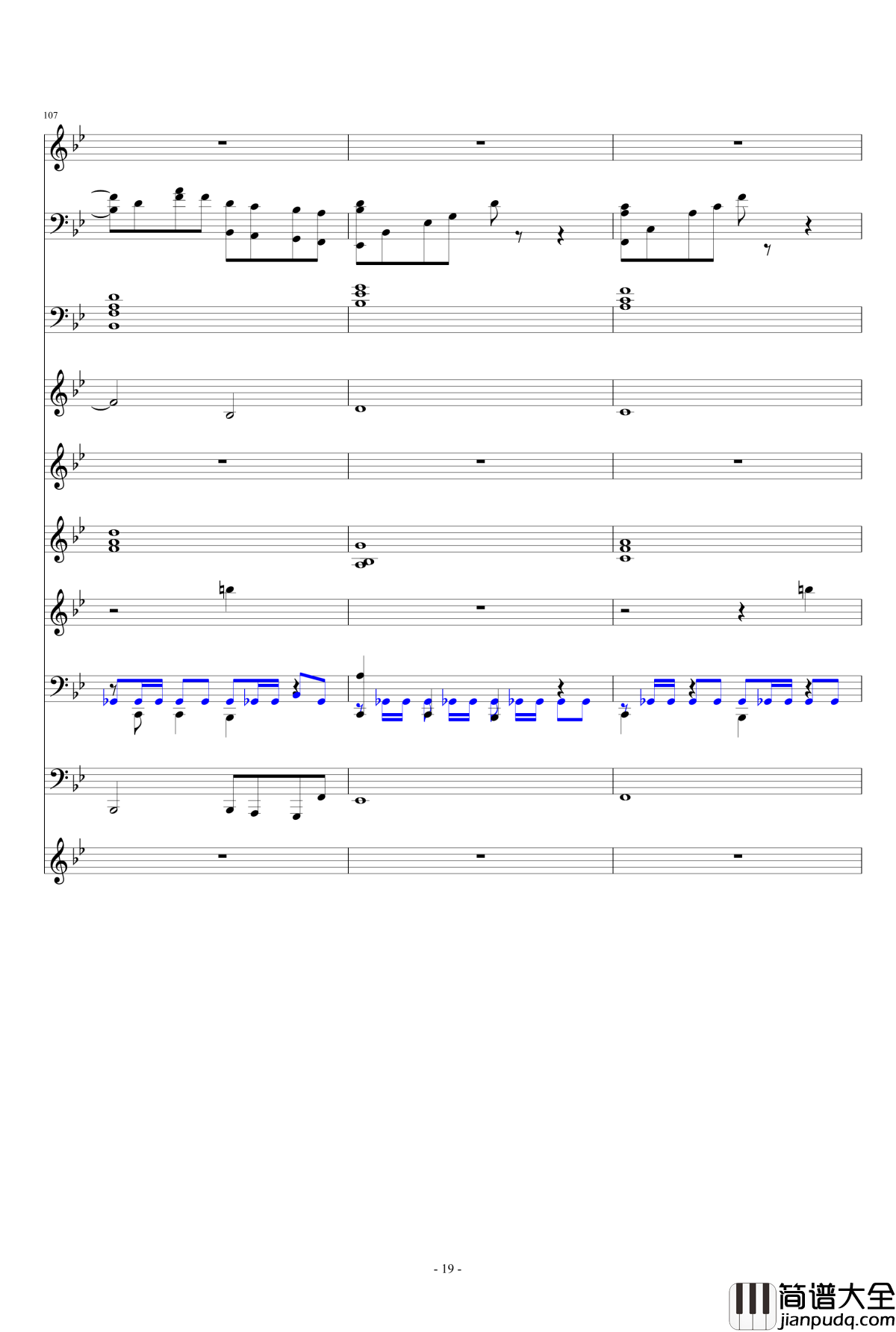 悄悄爱上一个人钢琴谱_ellocz