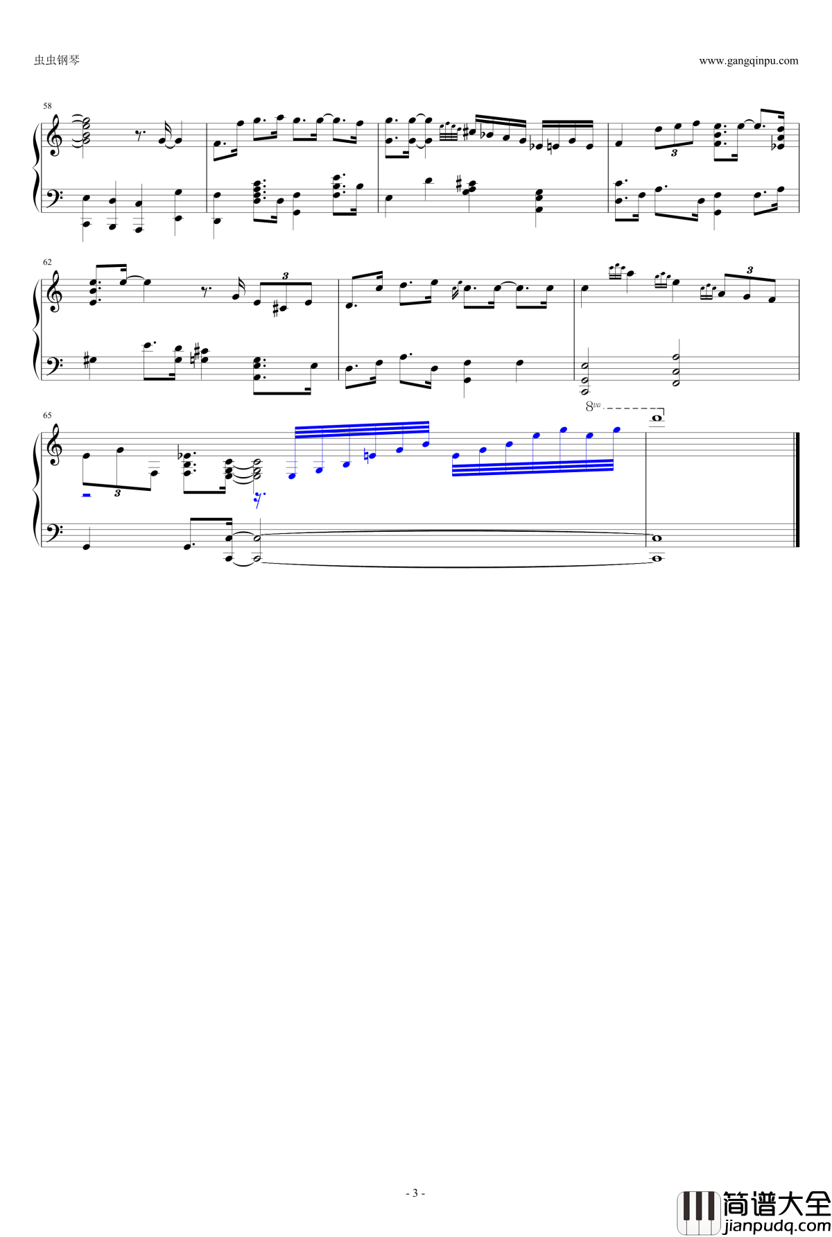 Blue_Moon钢琴谱_独奏_Conal_Fowkes