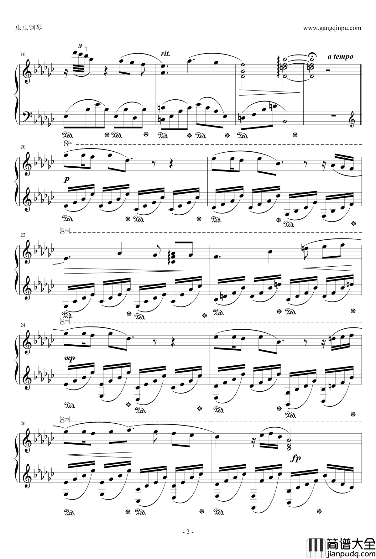 月光妖怪BGM钢琴谱__ミルクティー__Milktea_月光妖怪