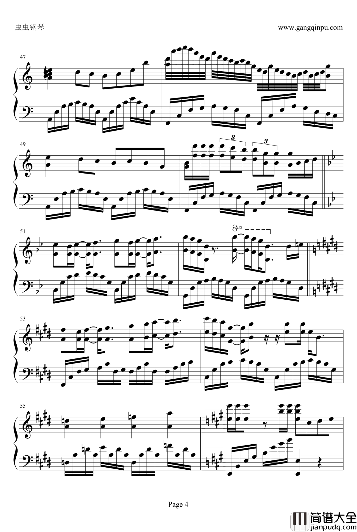 那又如何钢琴谱_应嘉俐