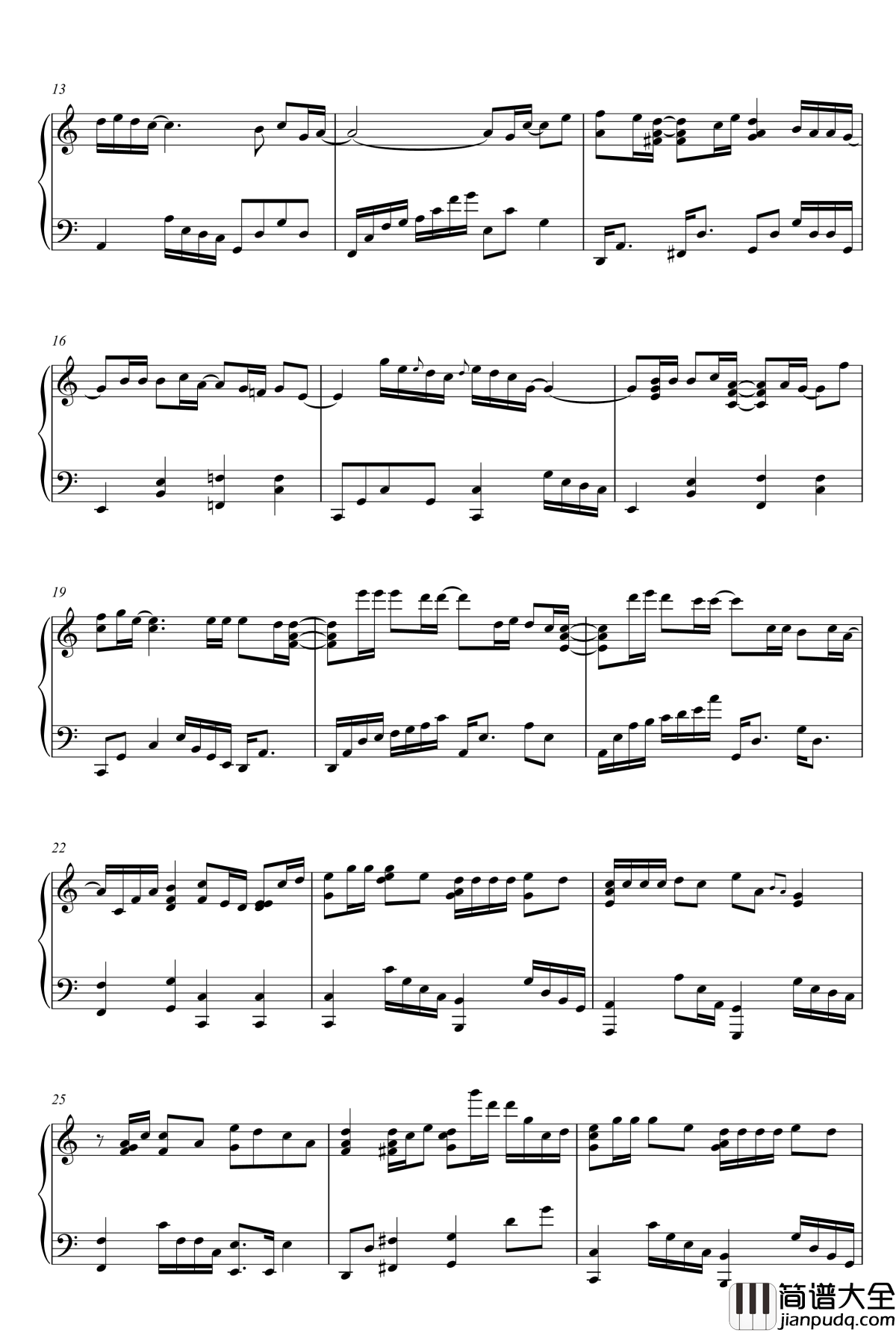 分享钢琴谱_伍思凯