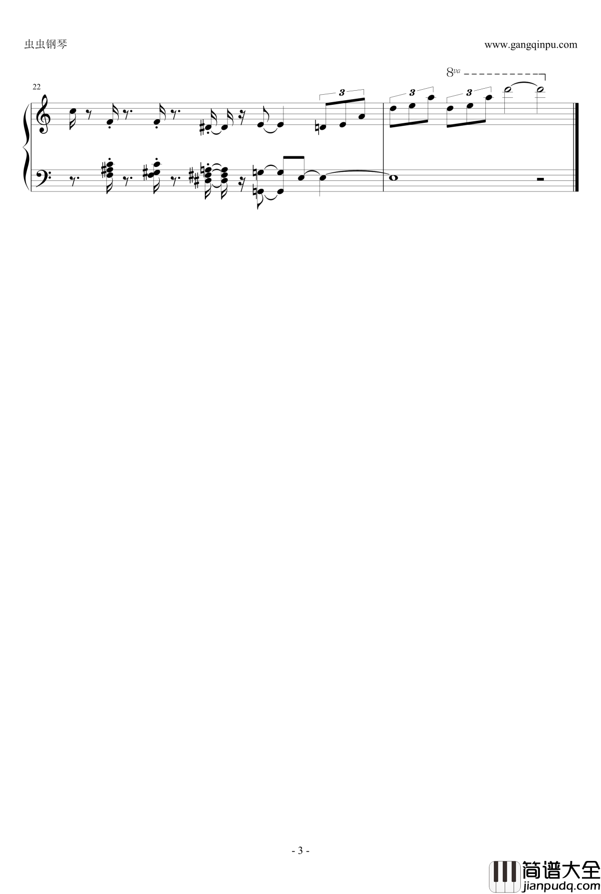 Fly_me_to_the_moon钢琴谱_Jazz快版_EVA