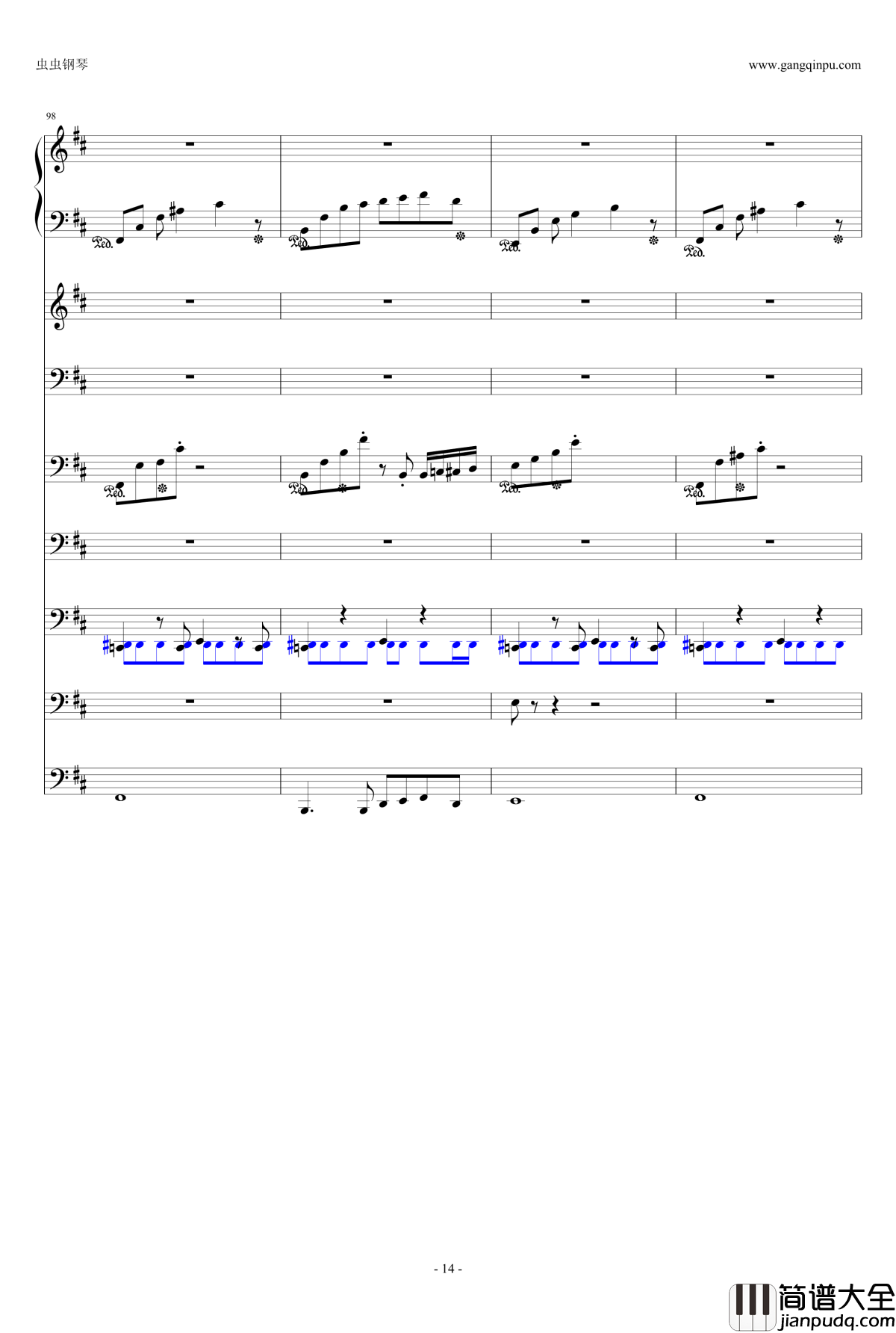 自欺欺人钢琴谱_ellocz