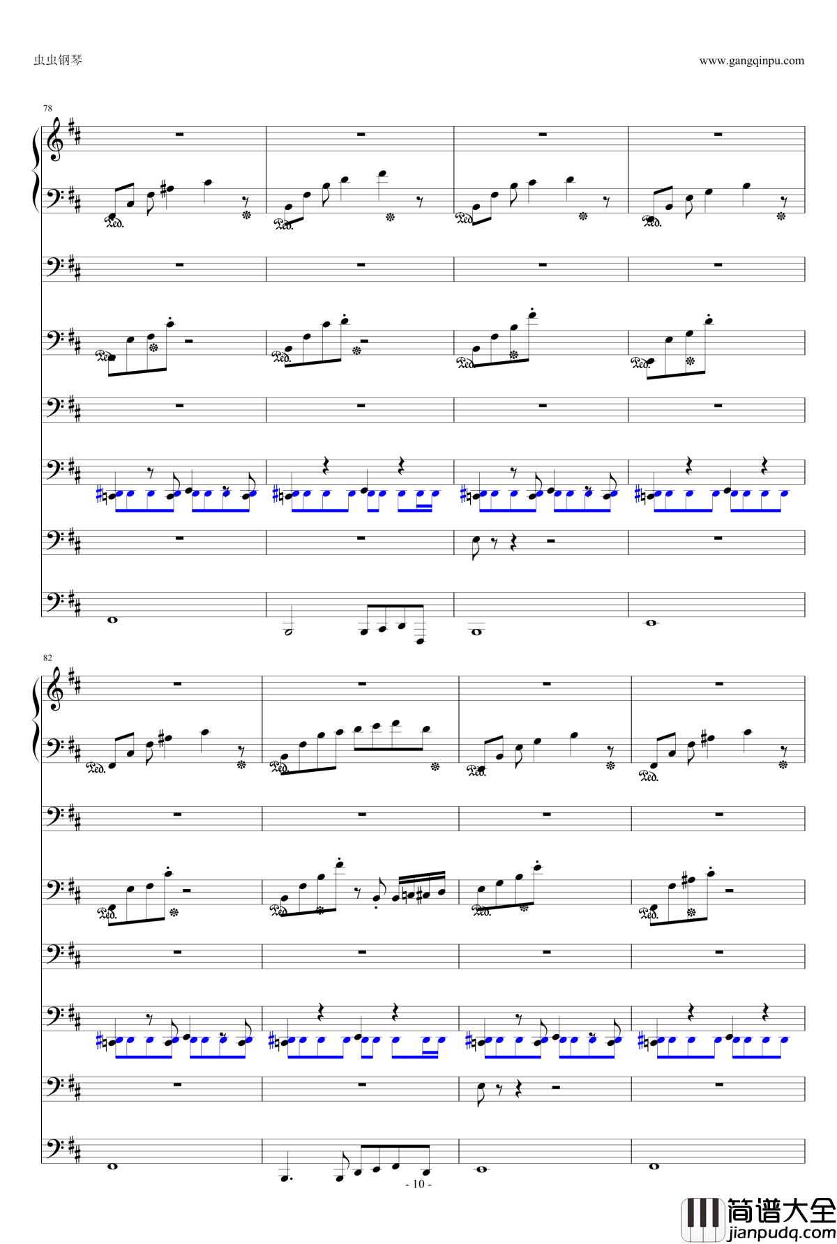 自欺欺人钢琴谱_ellocz