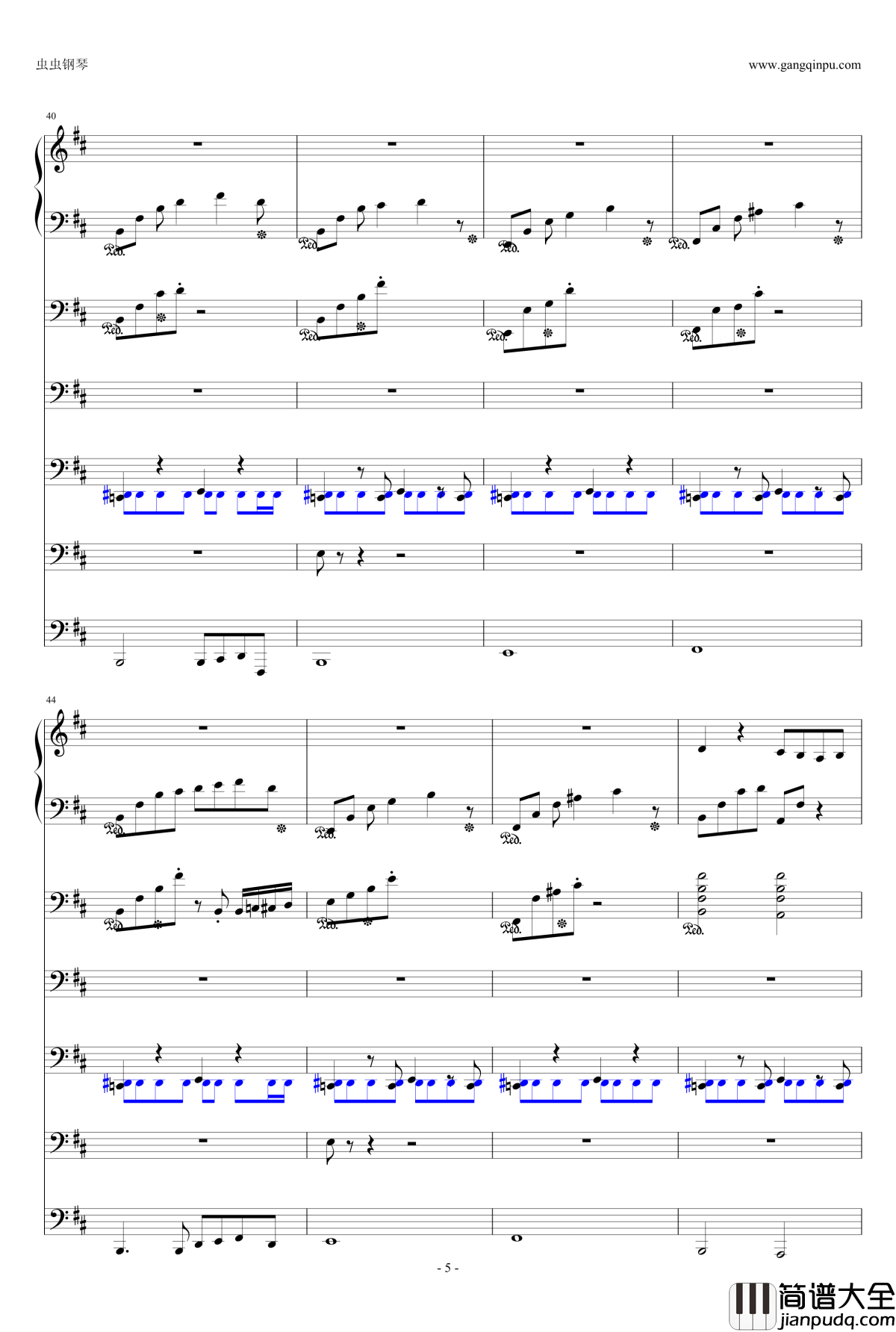 自欺欺人钢琴谱_ellocz